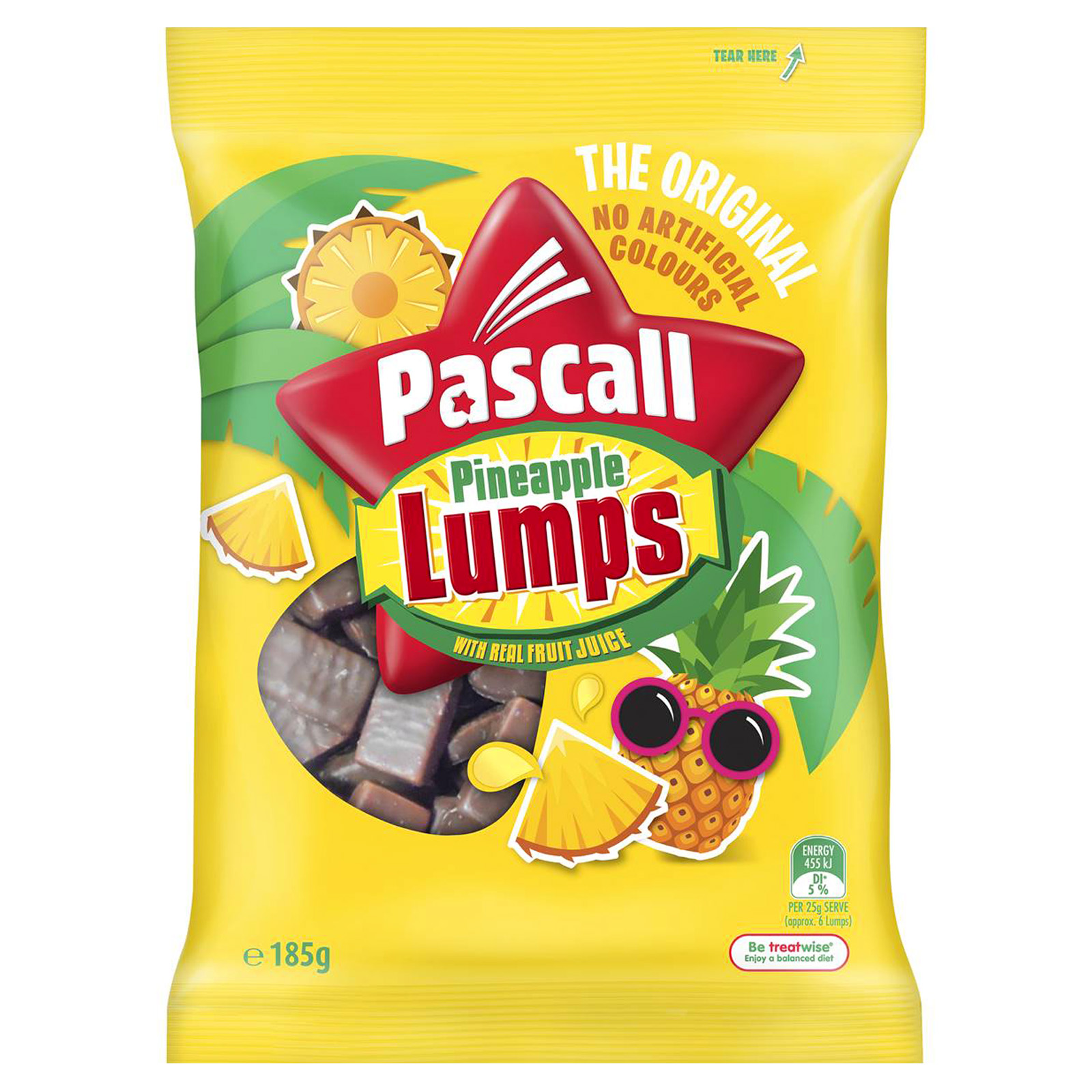 Pascall Pineapple Lumps (185g)
