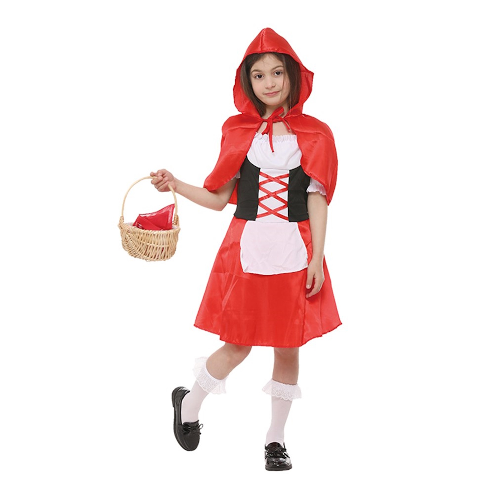 Storybook Red Riding Hood Girls Costume