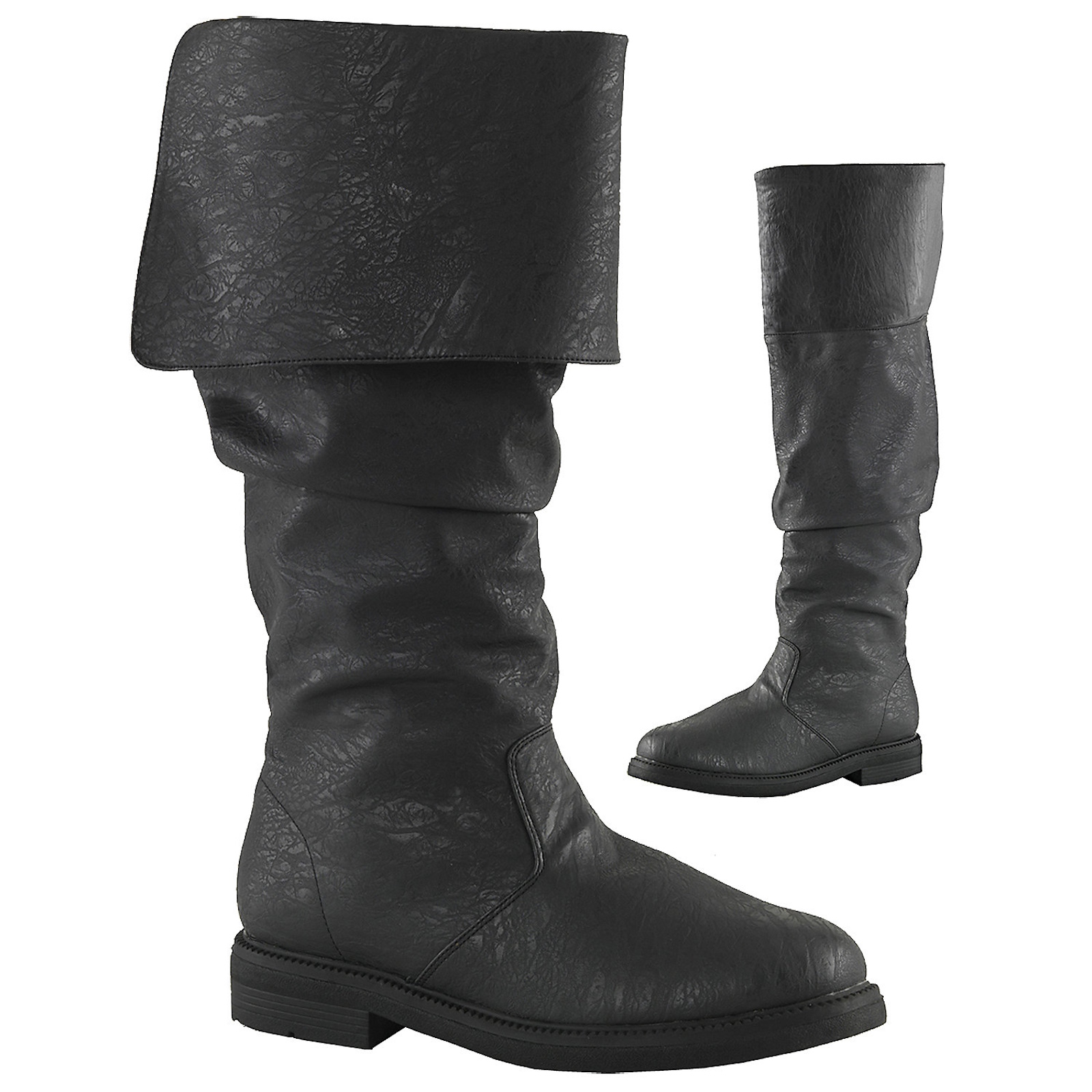 Robin Hood Black Adult Boots