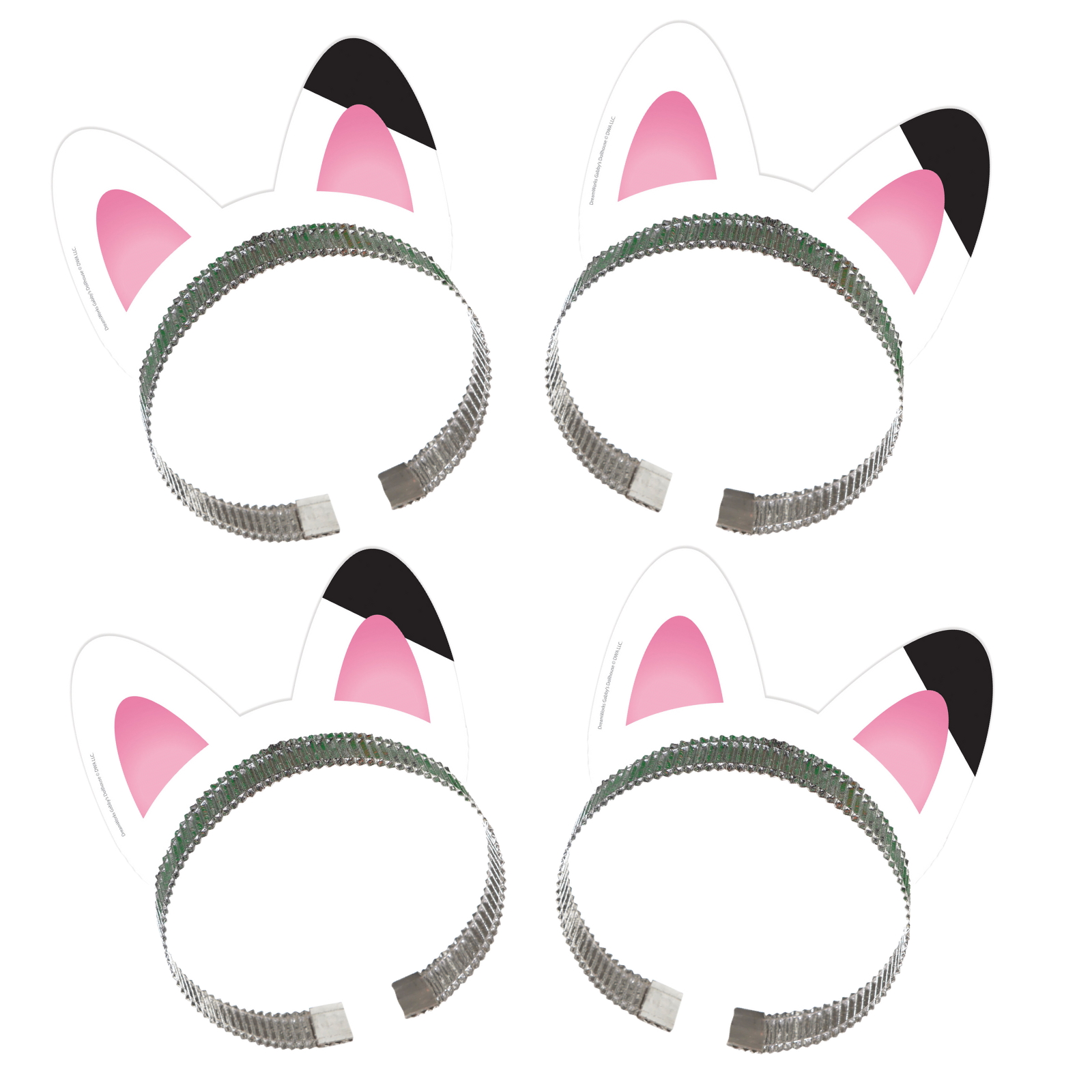 Gabby's Dollhouse Cat Ear Headbands (Pack of 8) 