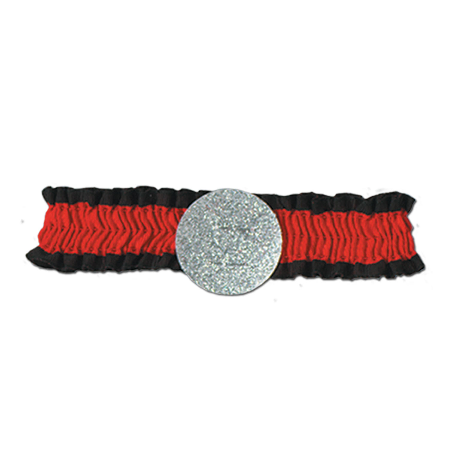 Flapper Black and Red Armband