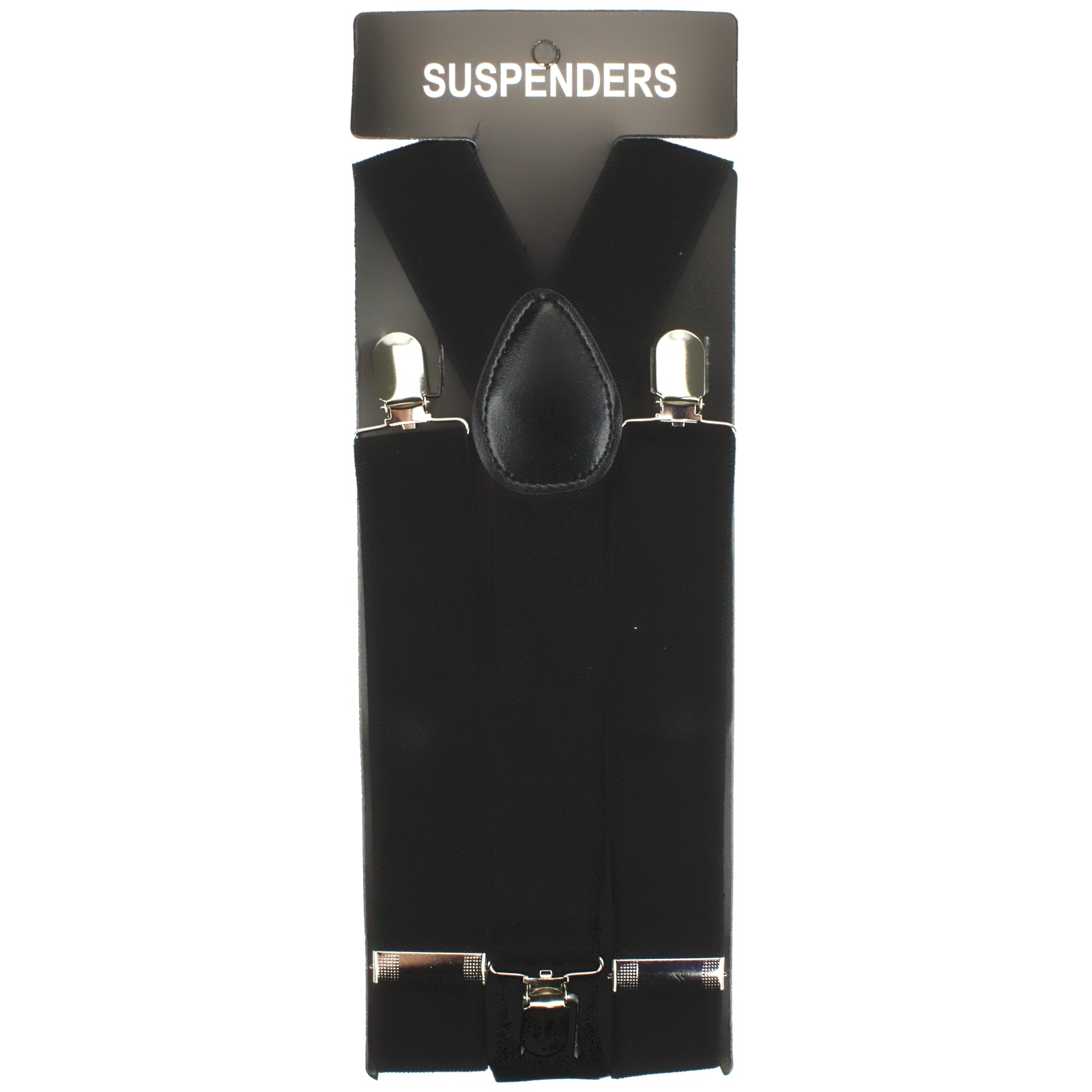 Black Suspender Braces