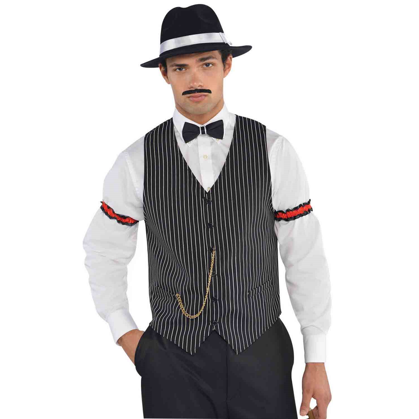 Gangster Adult Pinstripe Vest