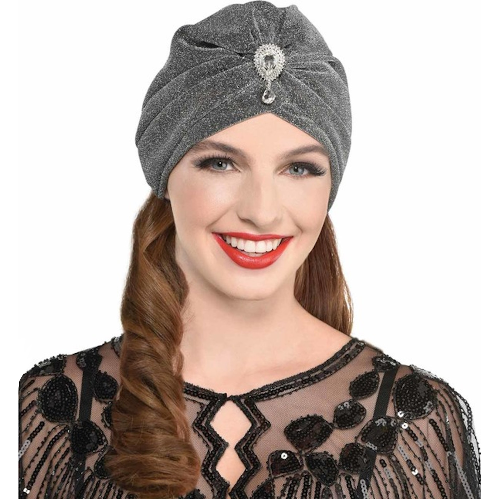 Roaring 20's Fancy Turban Hat