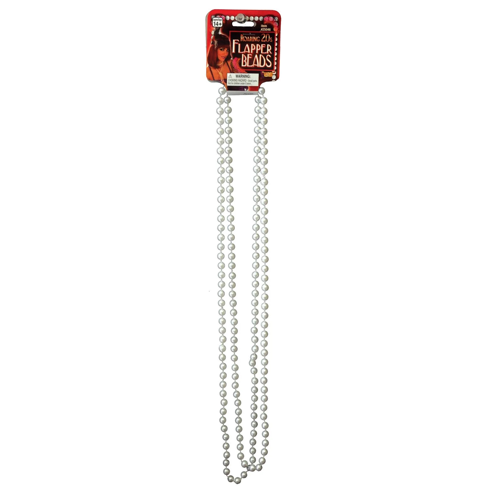 Elegant Imitation Pearl Necklace Costume Accessory