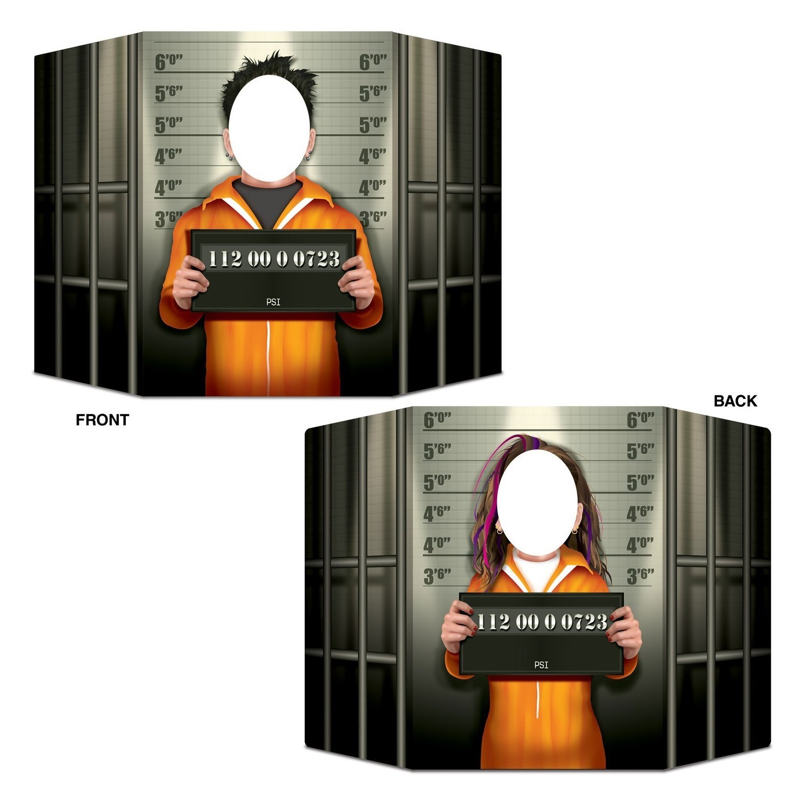 Mug Shot Party Photo Prop