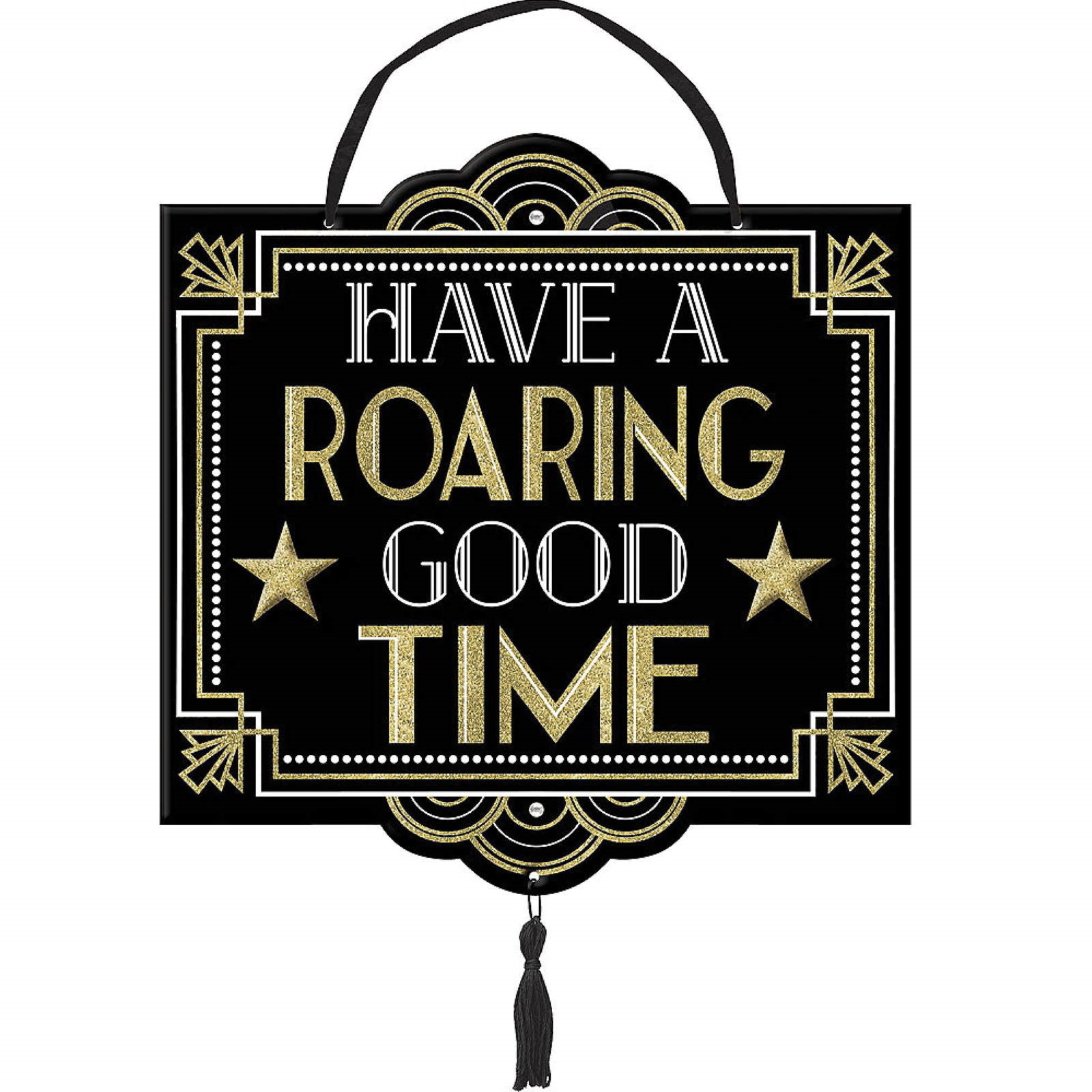 Glitz & Glam Glitter Art Deco Sign