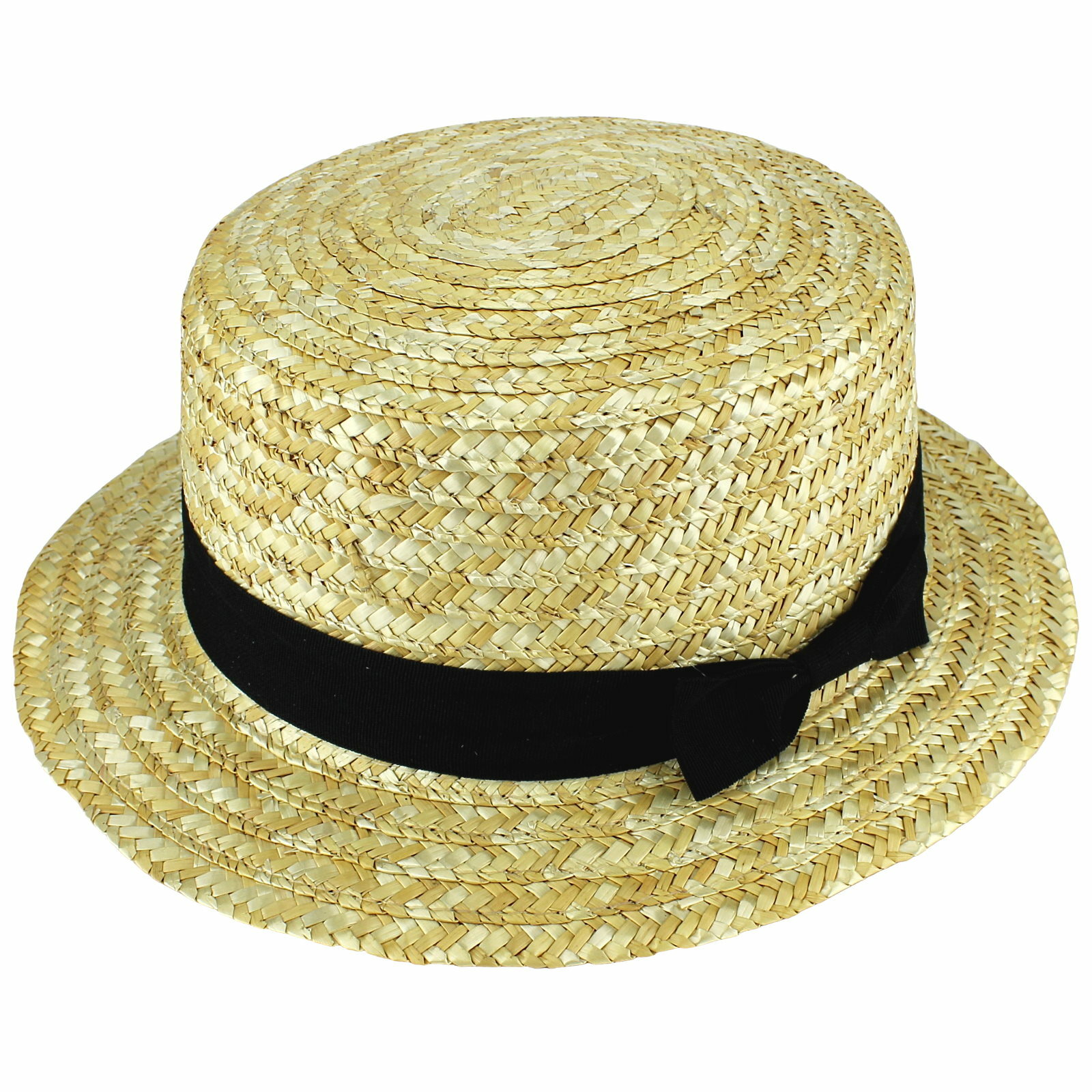 Adult Straw Boater Hat