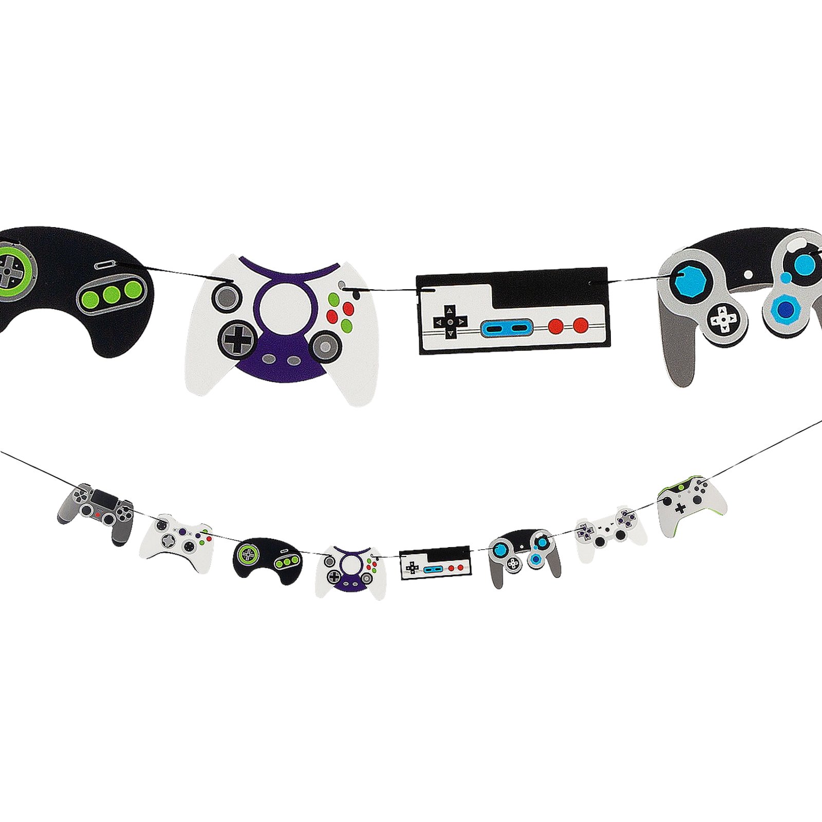 Game Controller Garland Banner