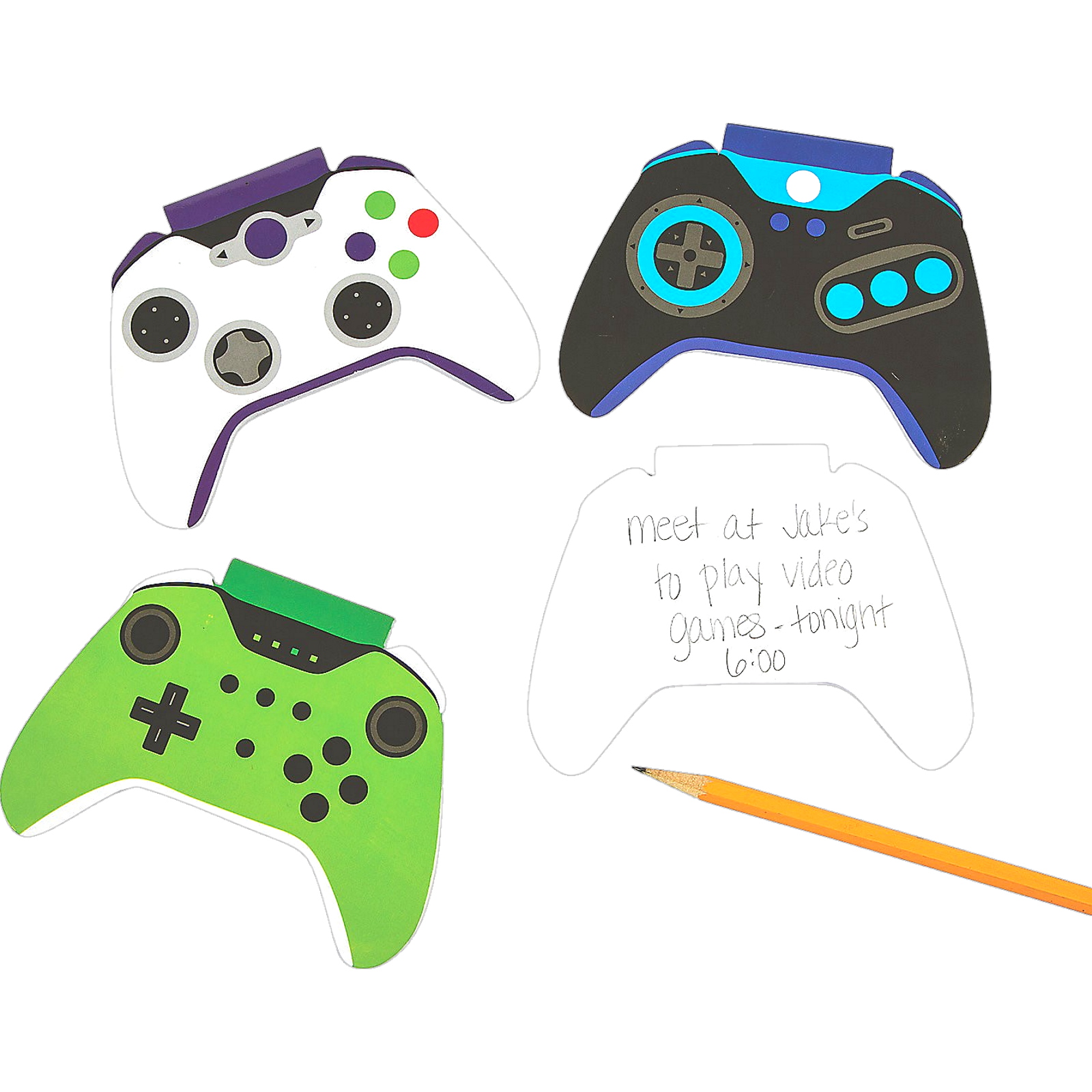 Game Controller Shaped Notepads (Pack of 24) 