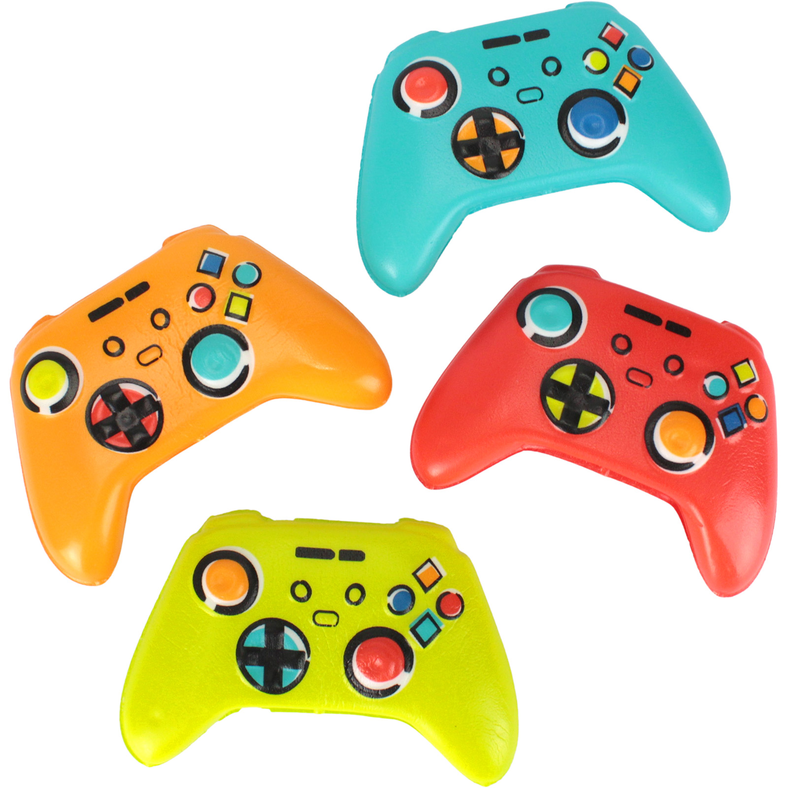 Squishy Gaming Controllers (Pack of 4)