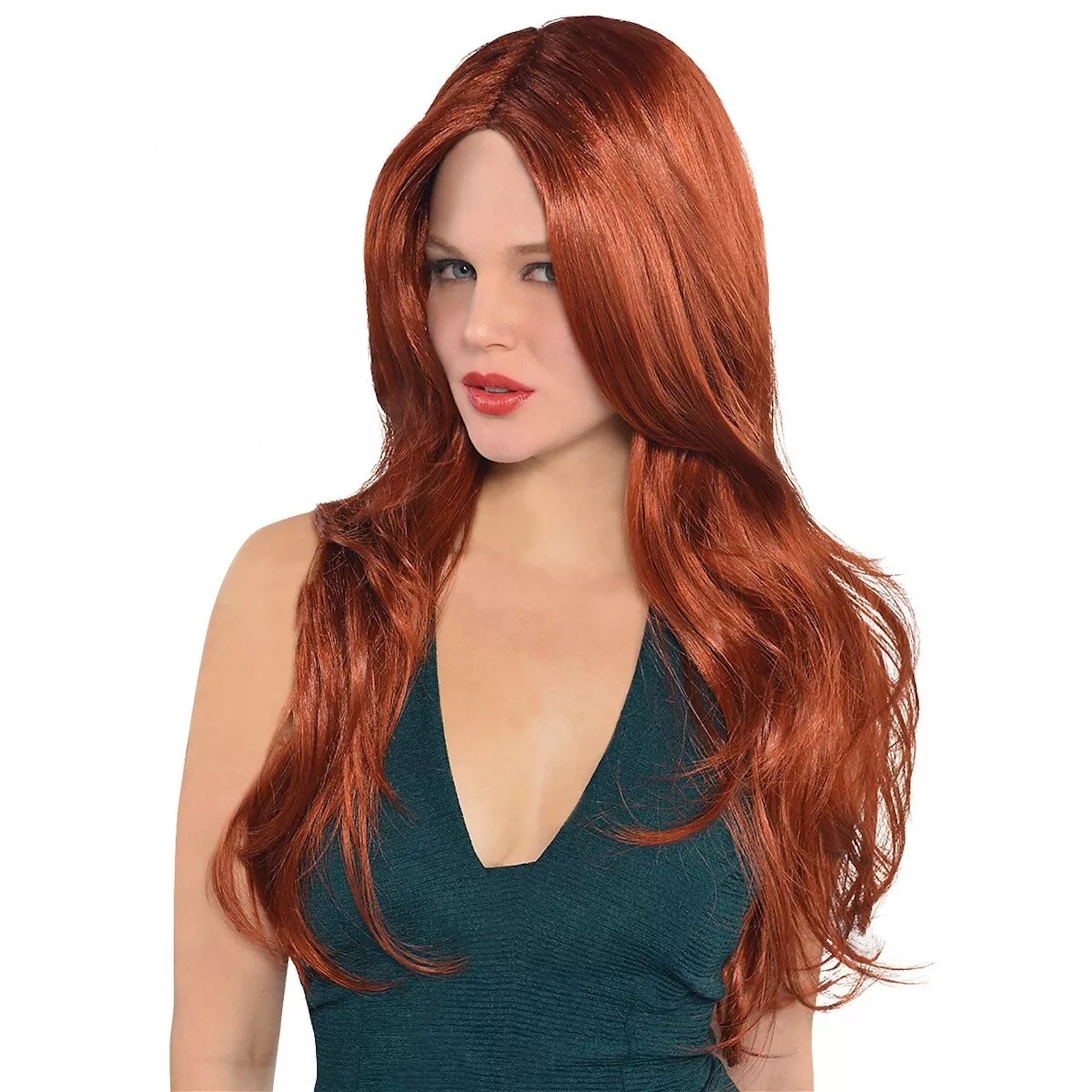 Hot Honey Red Adult Wig