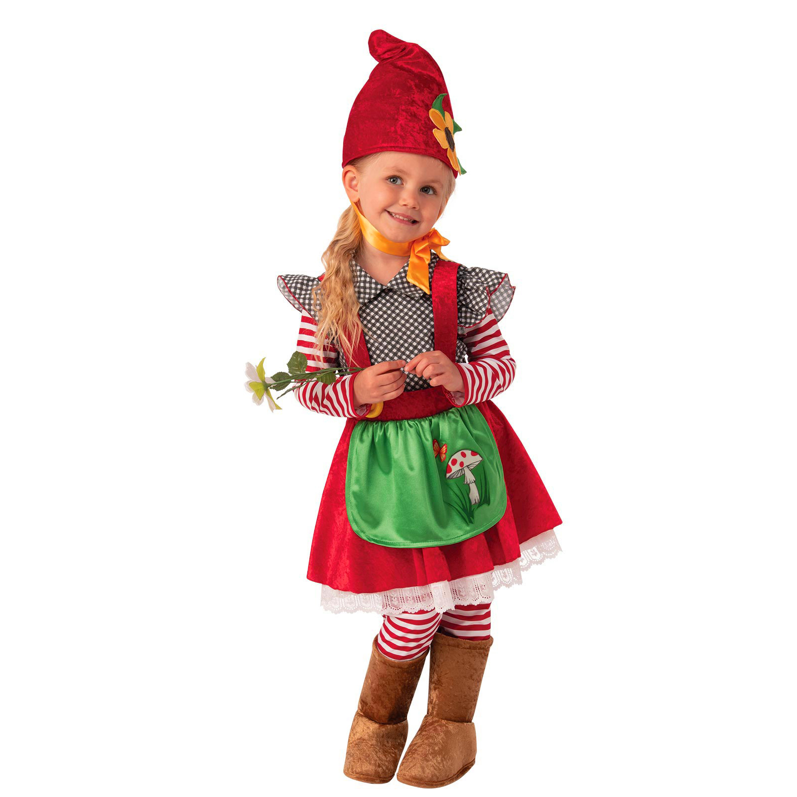Garden Gnome Girls Costume