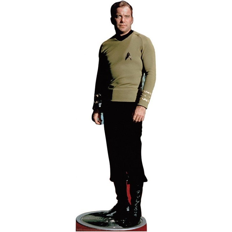 Star Trek Captain Kirk Stand Up Photo Prop