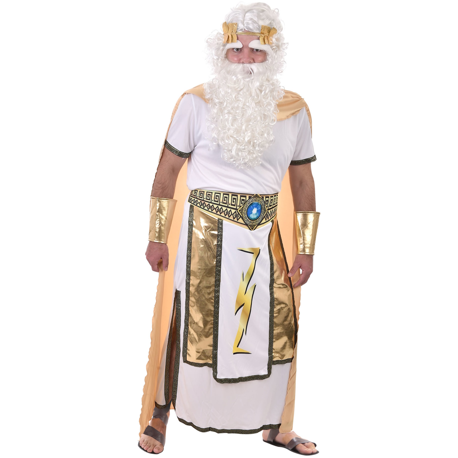 Zeus The God of Lightening Adult Costume 