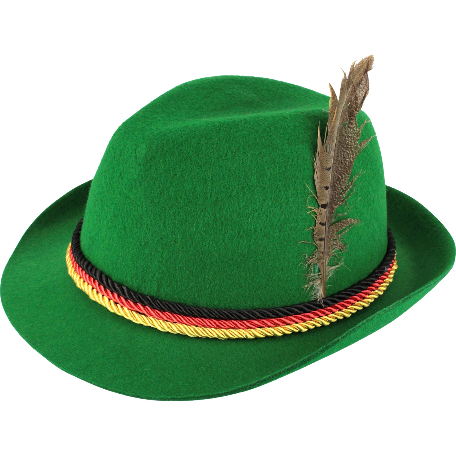 Green Bavarian Fedora Hat