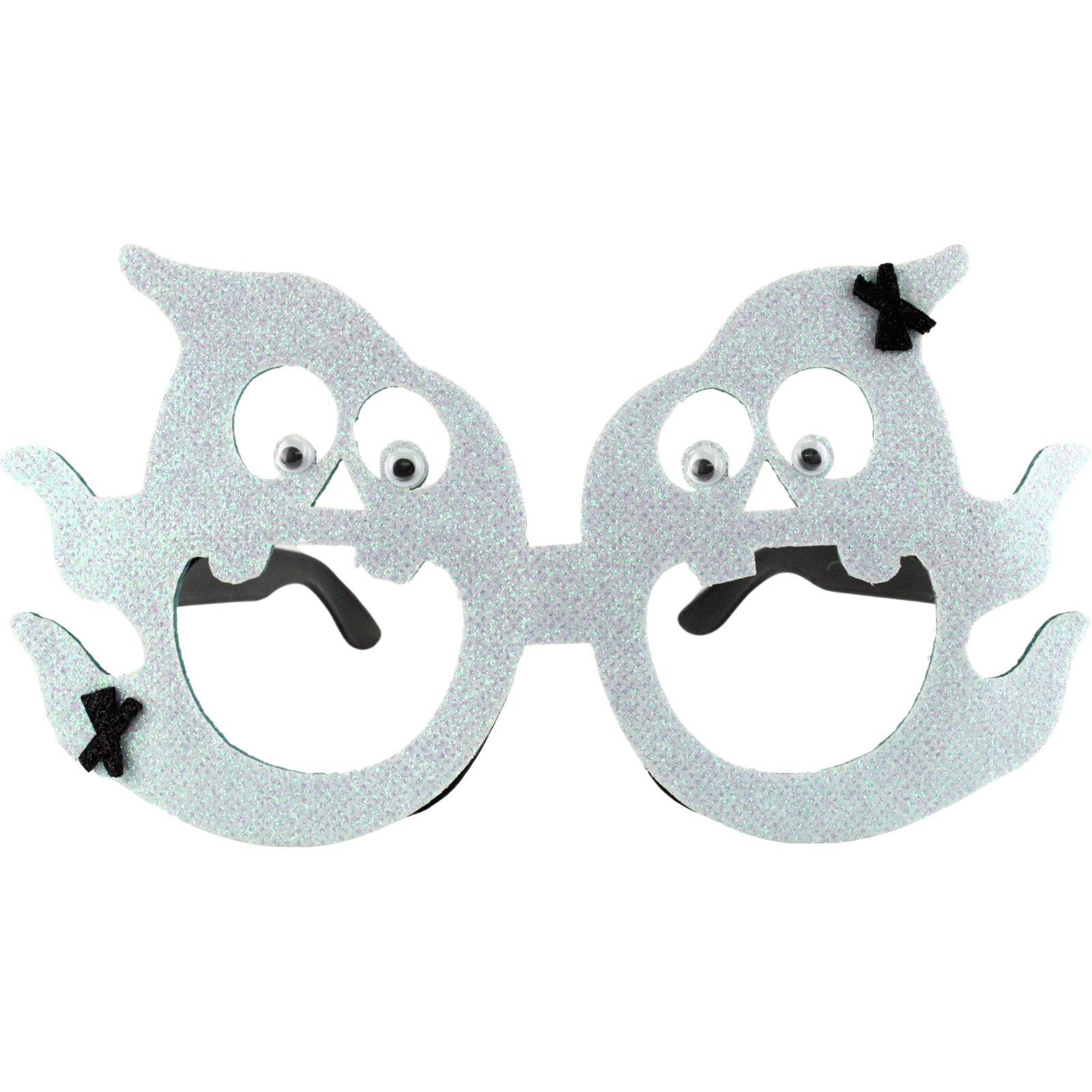 Glitter Ghost Novelty Halloween Glasses