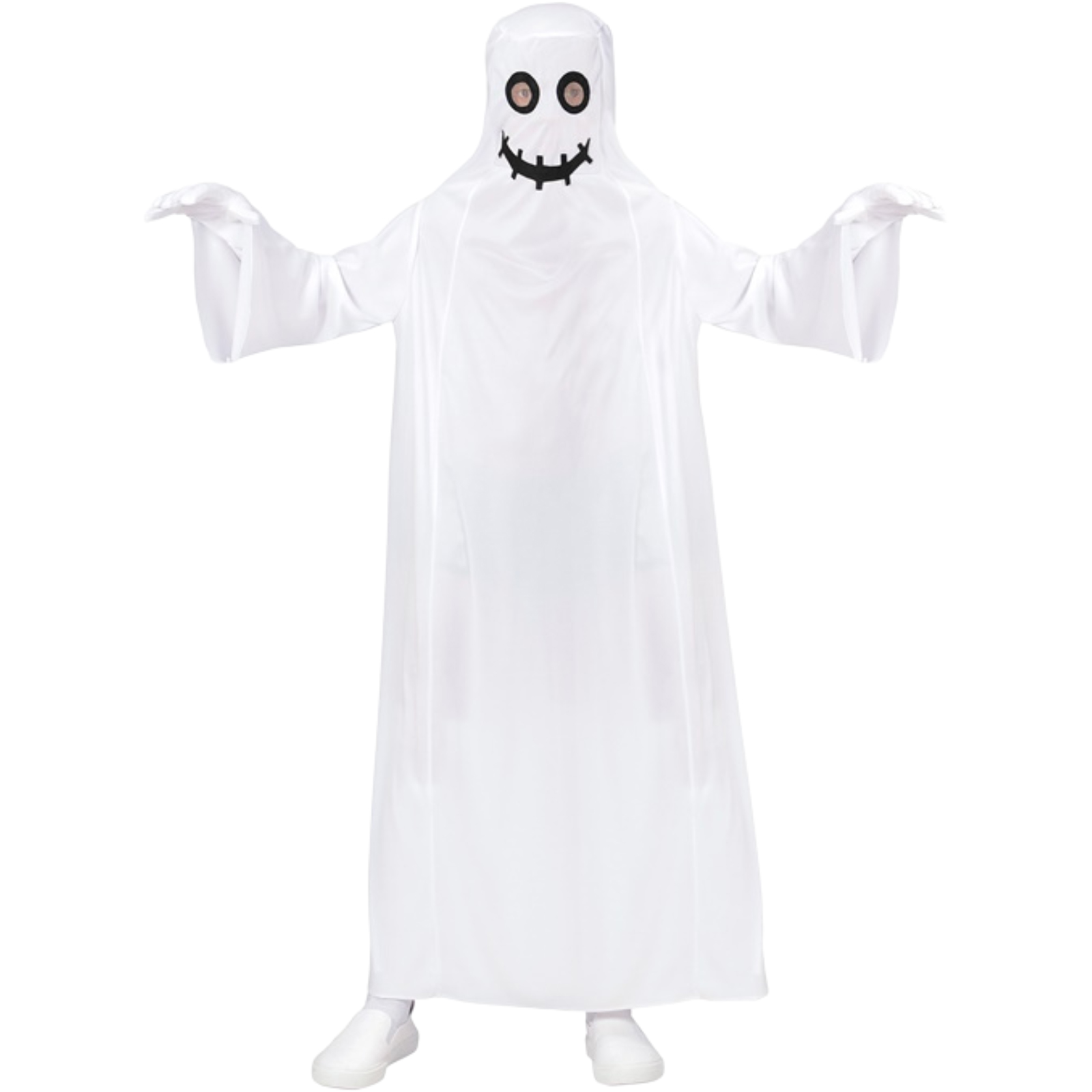 Spooky Ghost Kids Costume 5-7 Years