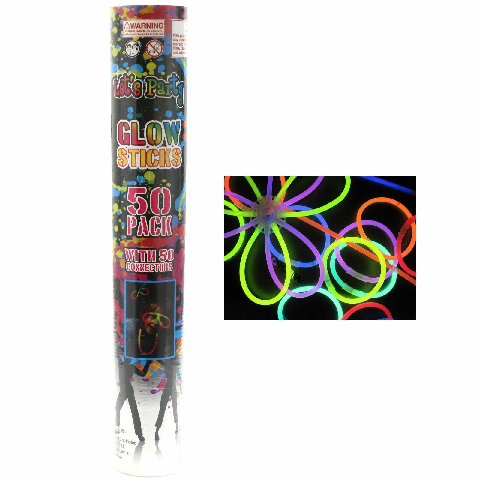 Glow Sticks (Pack of 50)
