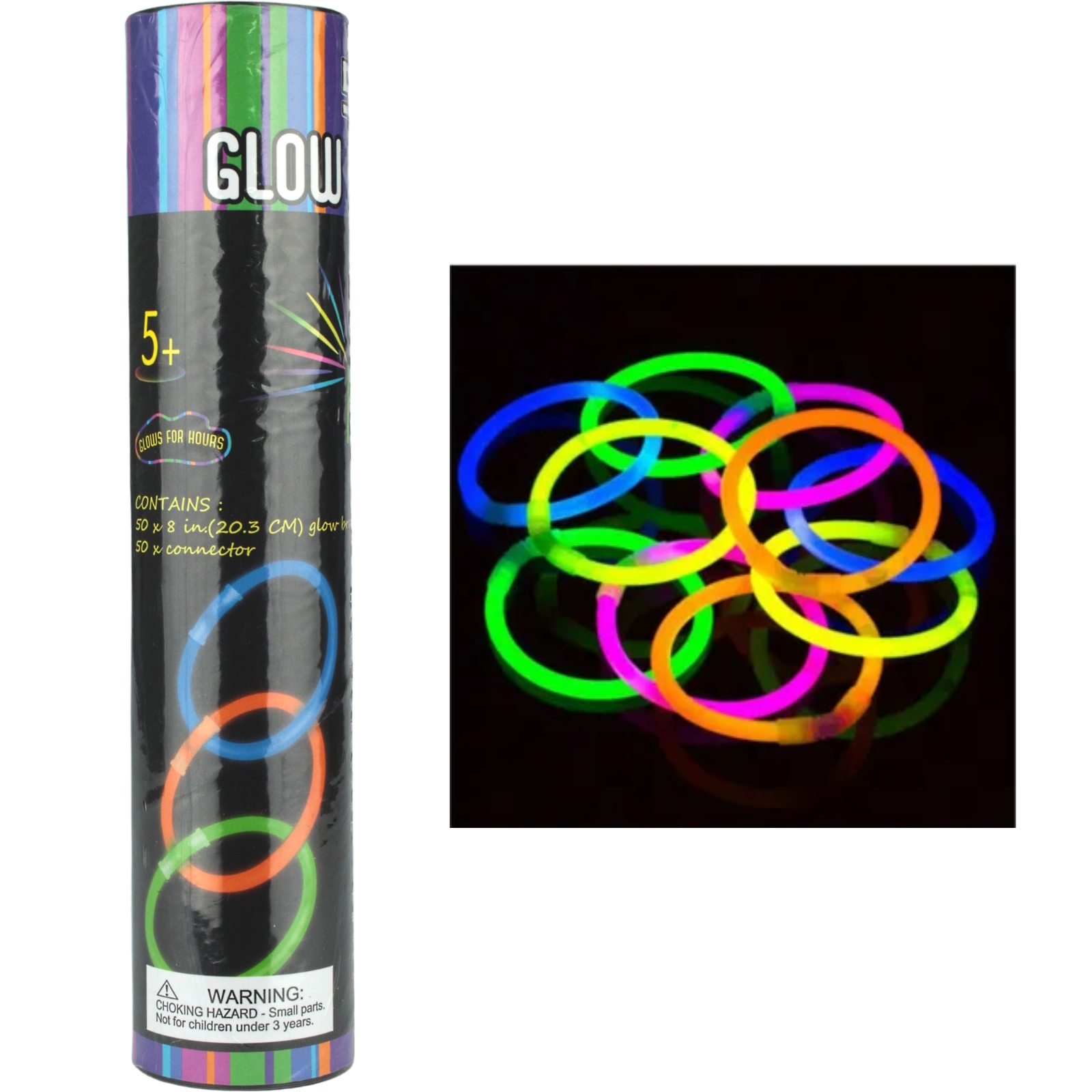 Glow Stick Bracelets (Pack of 50)
