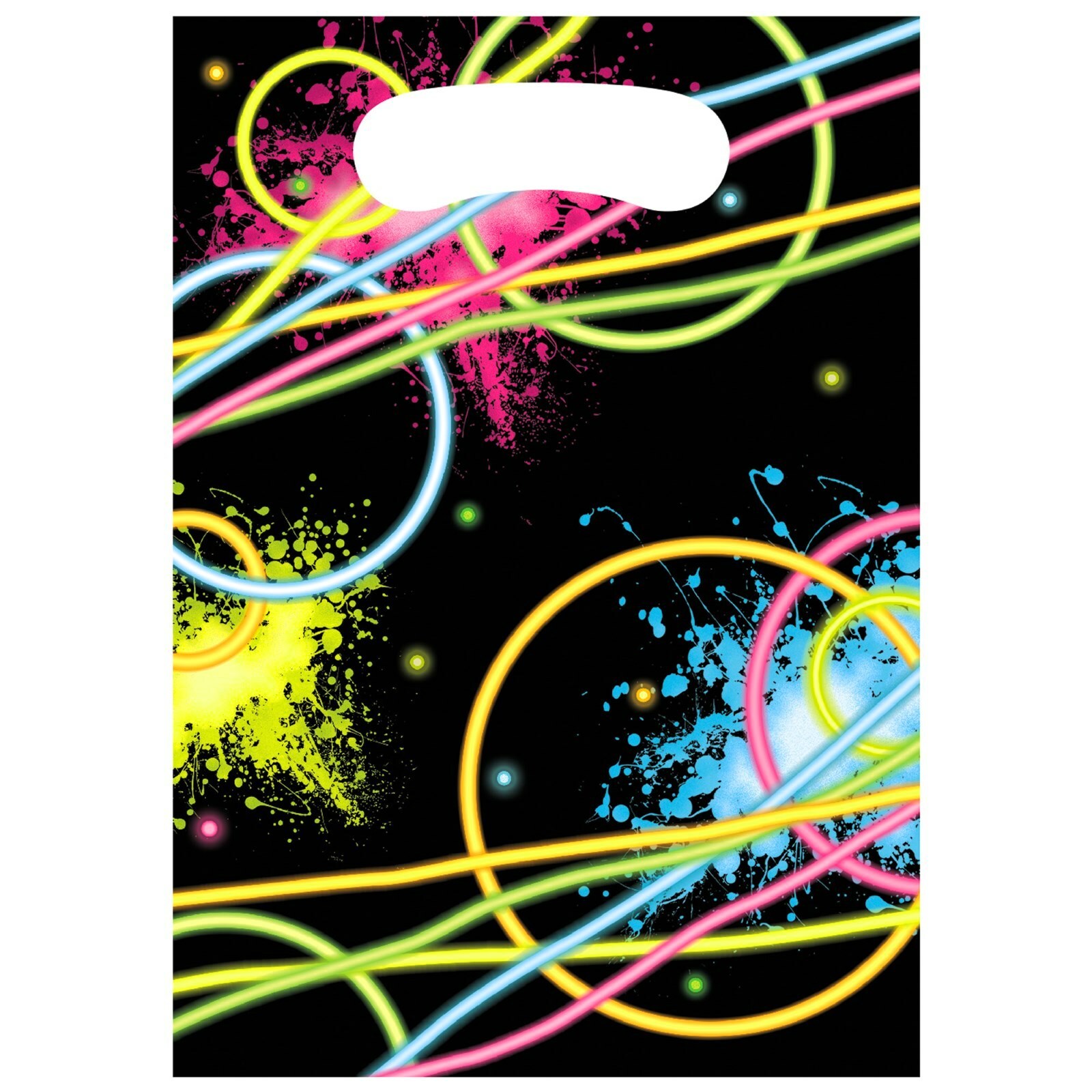 Glow Party Lolly/Treat Bags (Pack of 8)