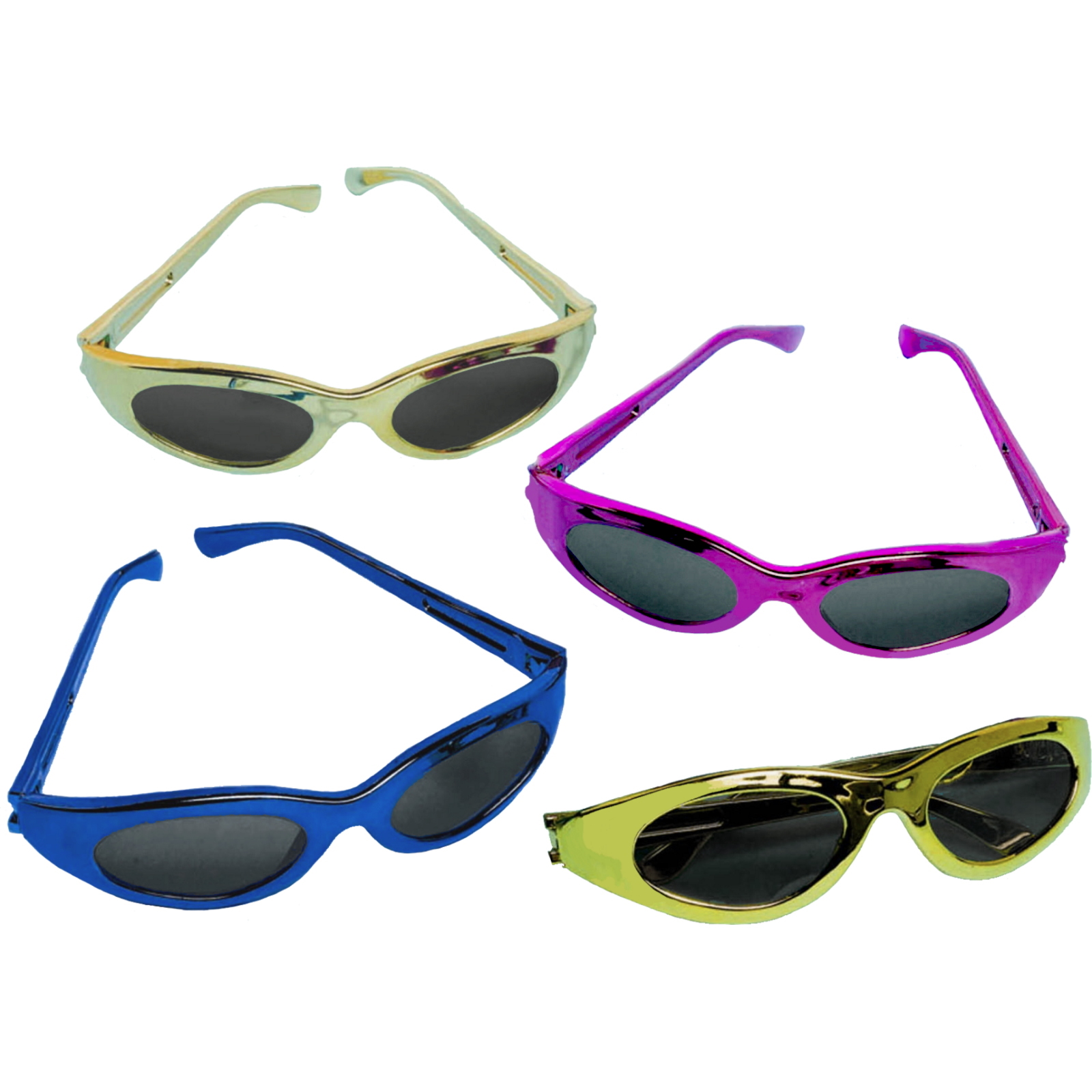 Sporty Plastic Sunglasses (Pack of 10)