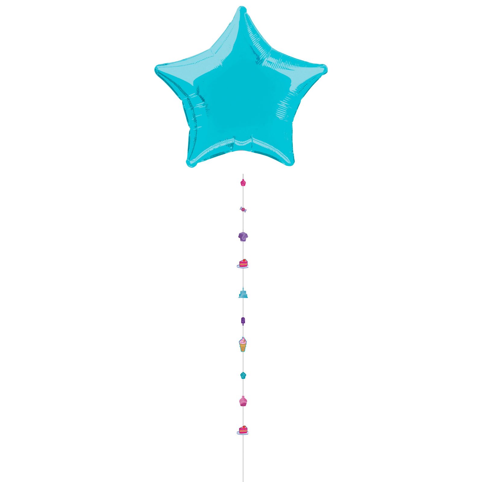 Cake & Cupcakes Balloon Fun String
