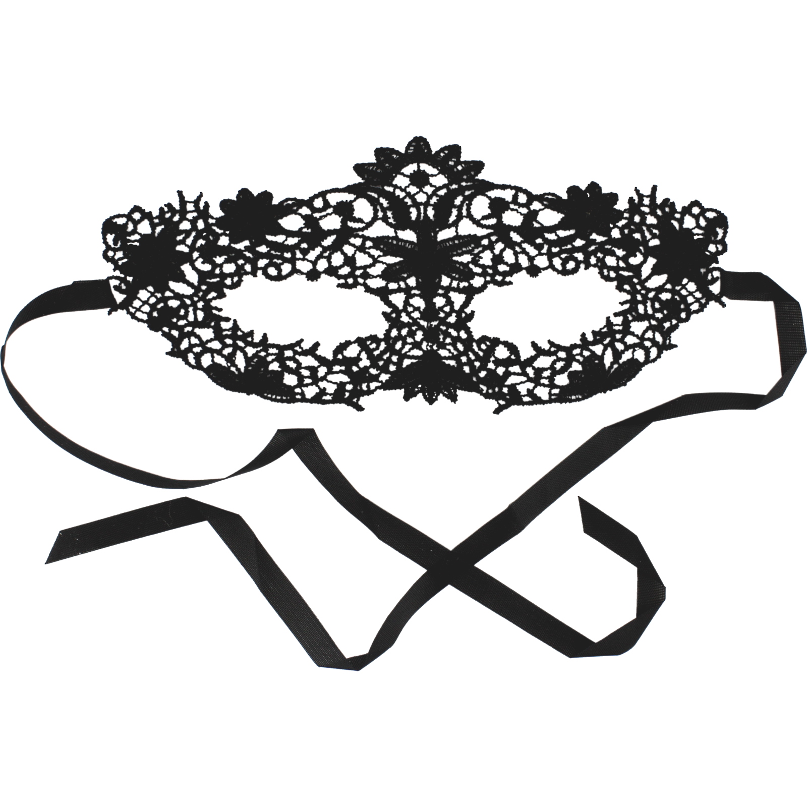 Adult Black Lace Masquerade Mask 