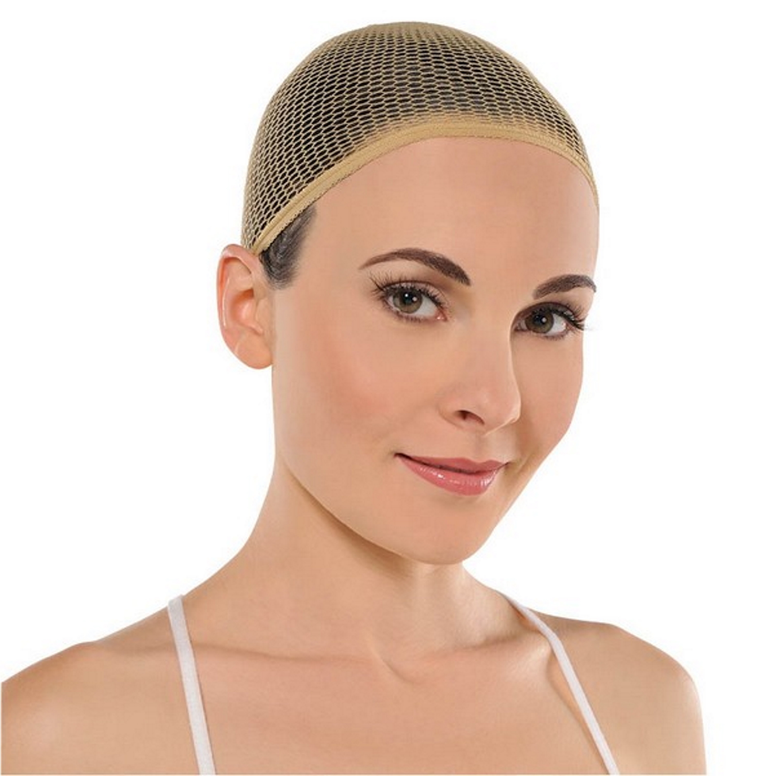 Beige Wig Cap