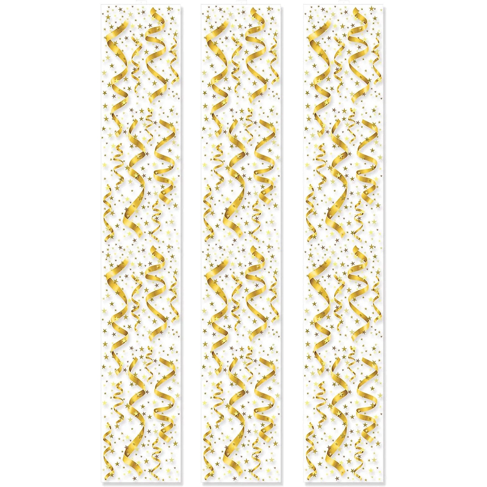 Streamers and Confetti Party Panels (Pack of 3)