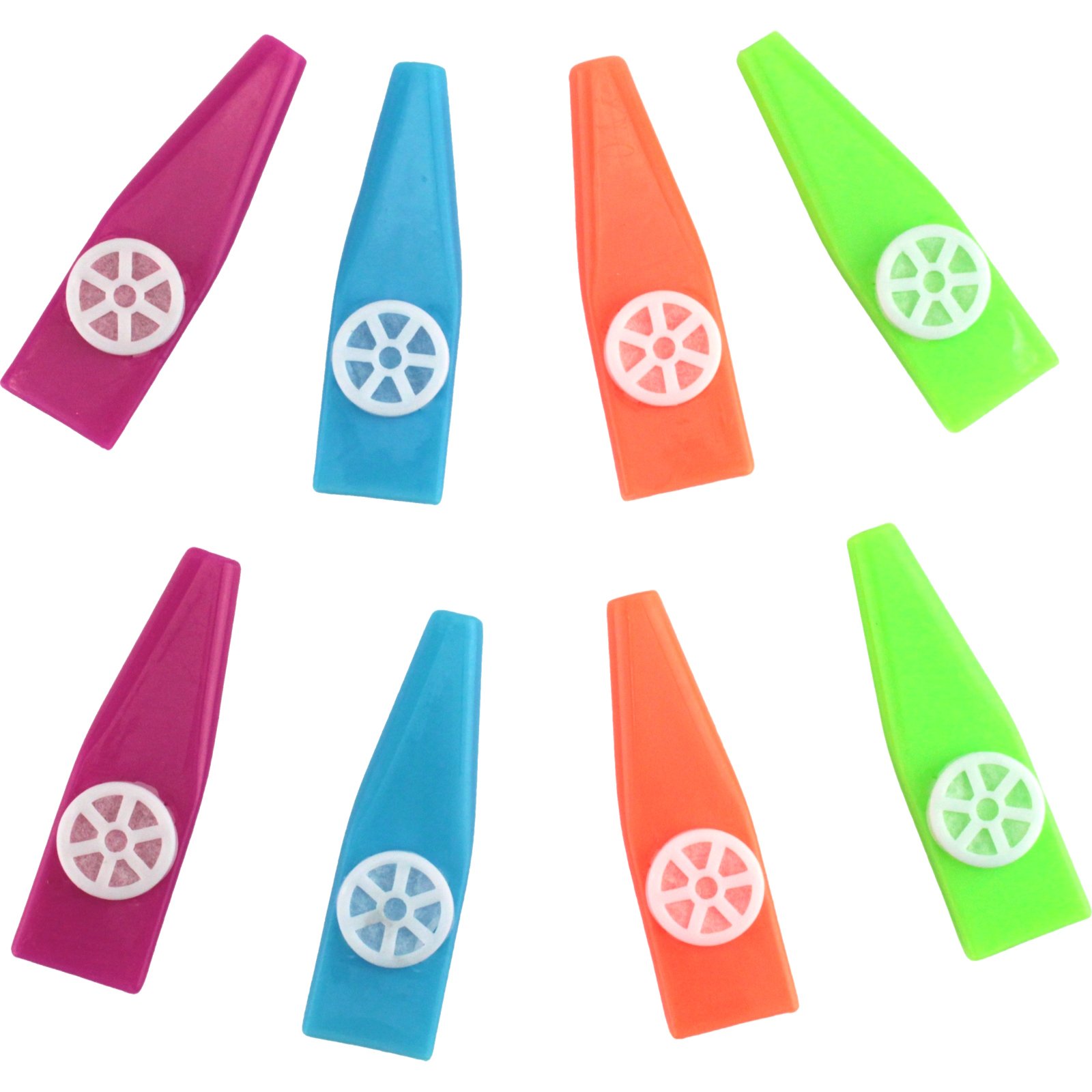 Coloured Toy Kazoos (Pack of 8)