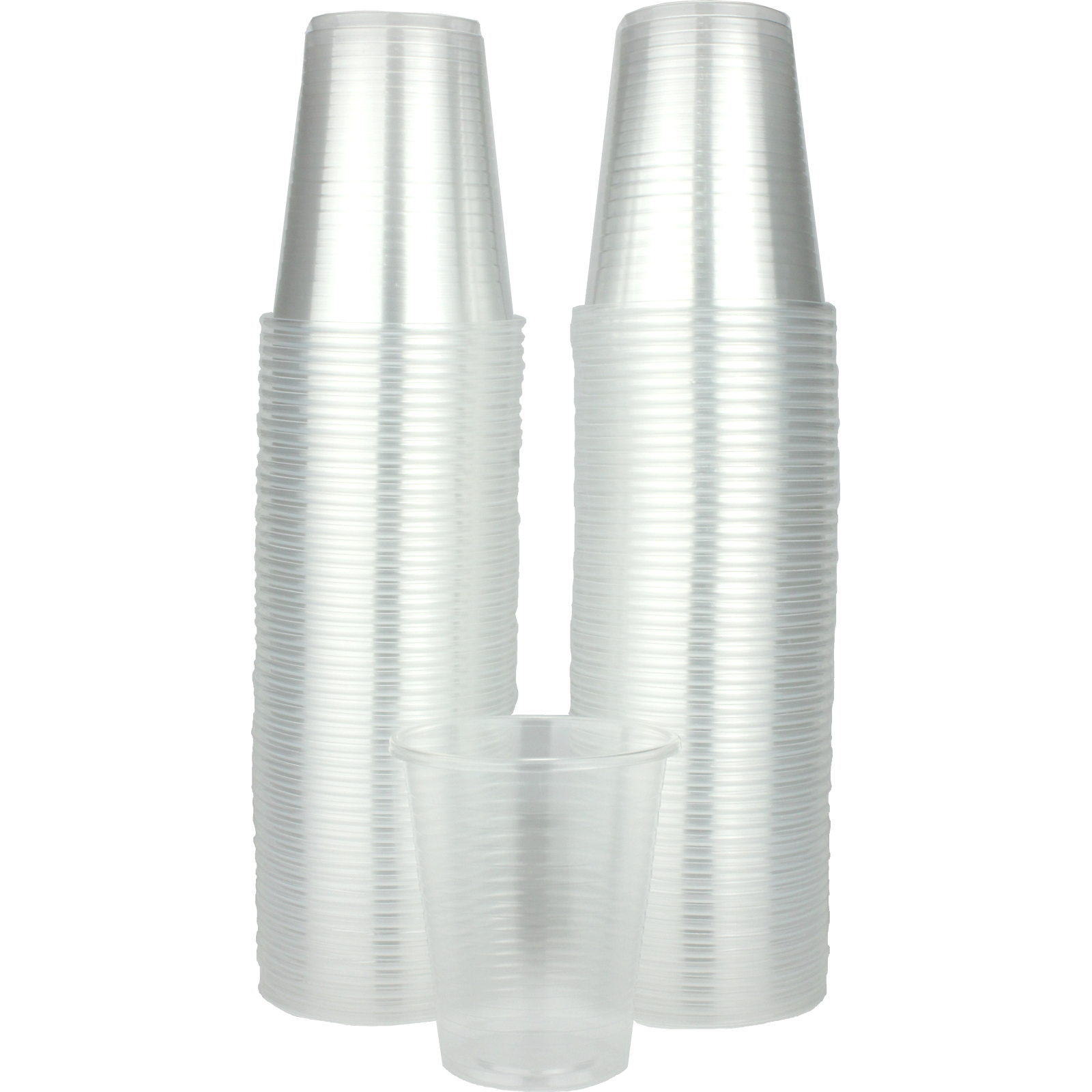 Clear Plastic Cups 200ml (Pack of 100)