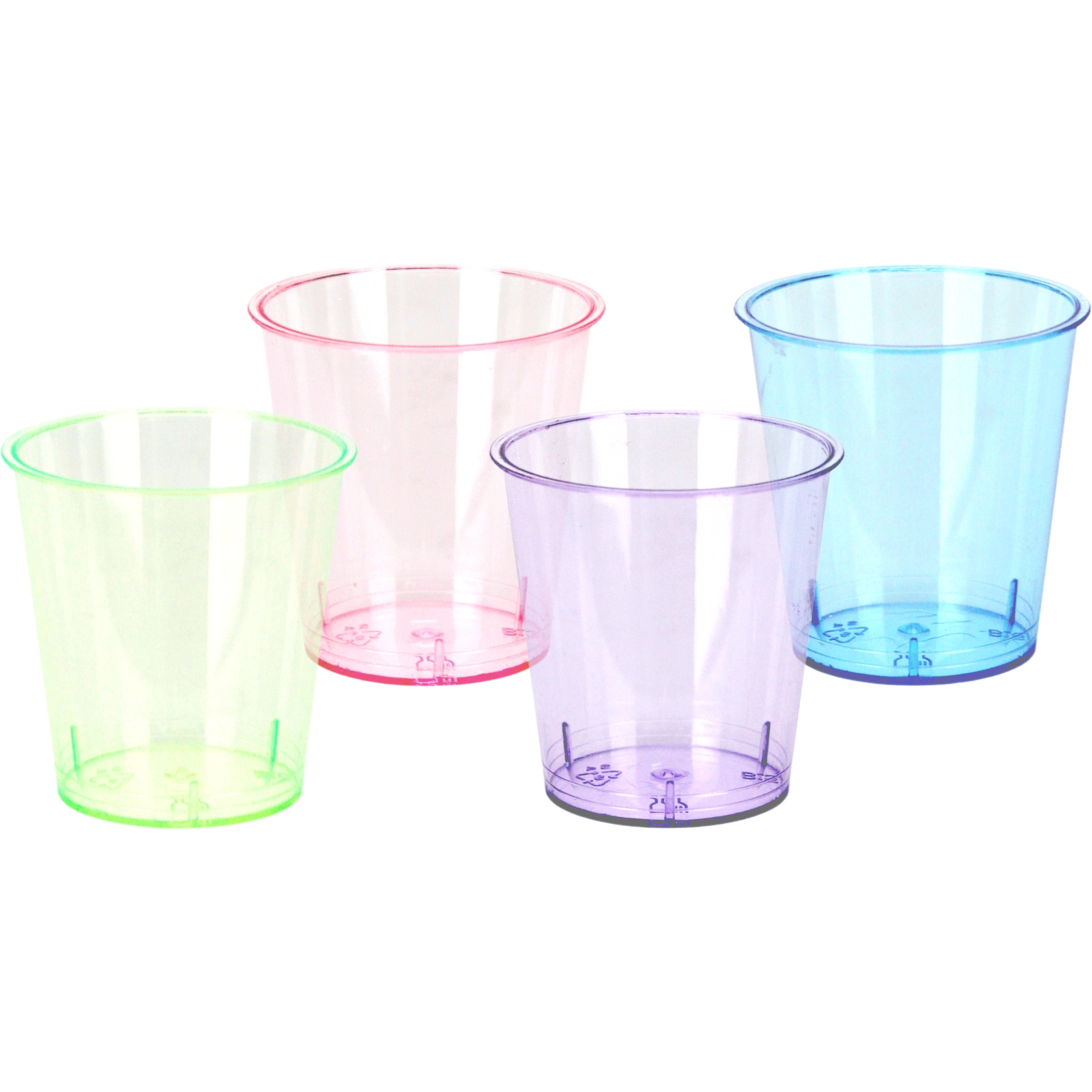 Neon Shot Glasses 30mls (Bulk Pack of 160) 