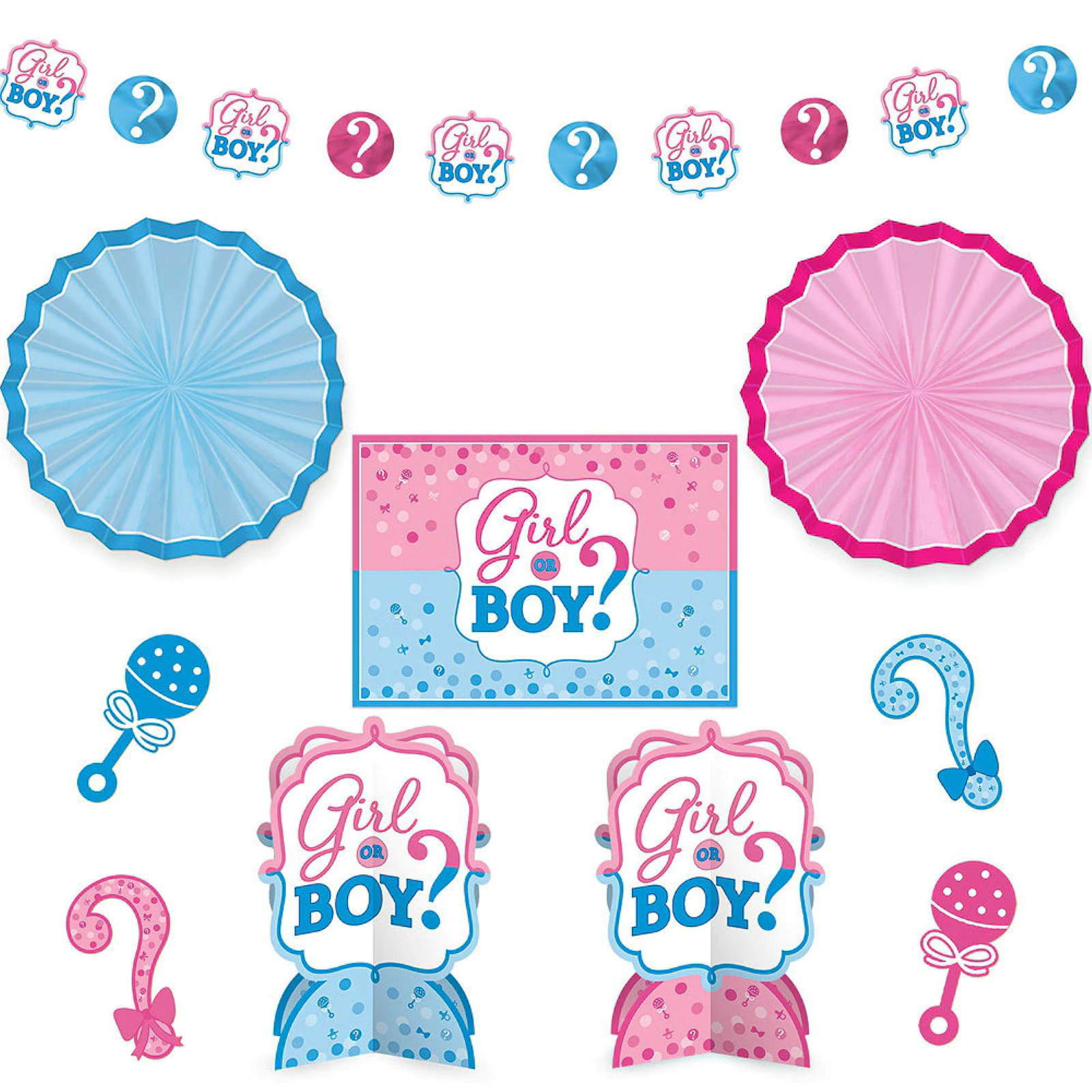 Girl or Boy Room Decorating Kit