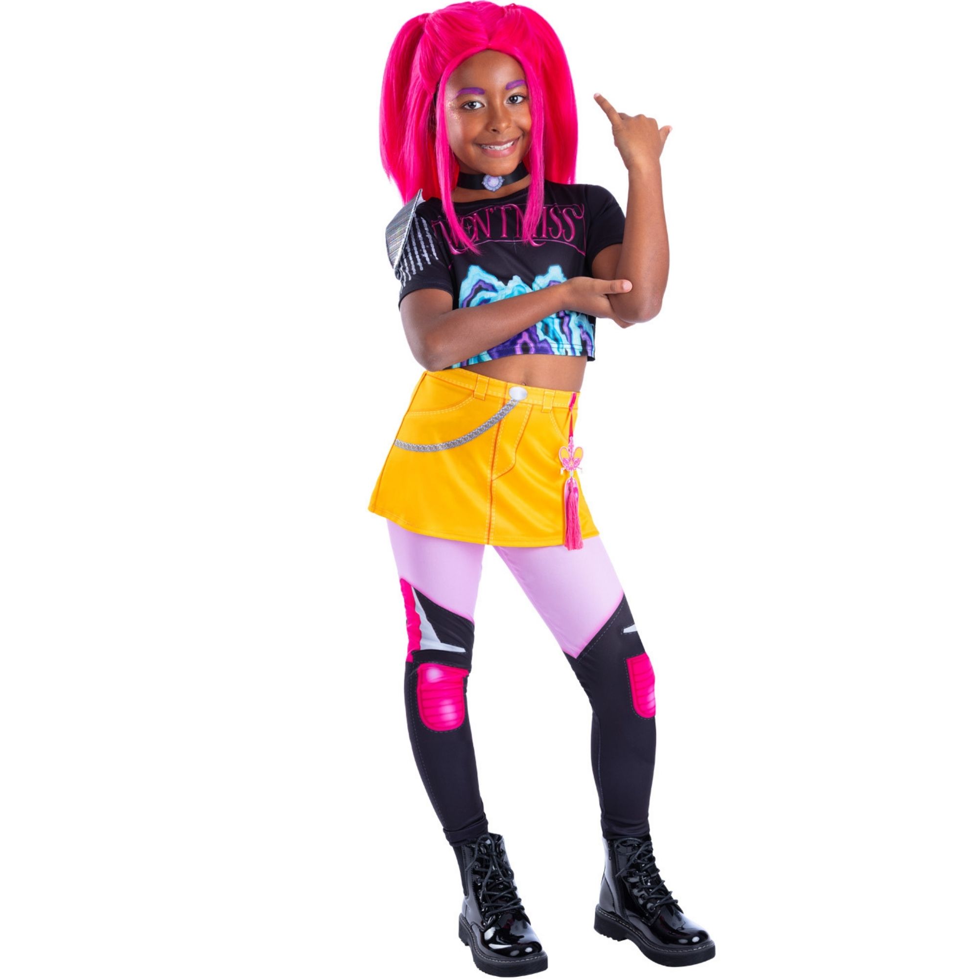 Girls K-Pop Demon Hunters Mira Costume 9-10 Years