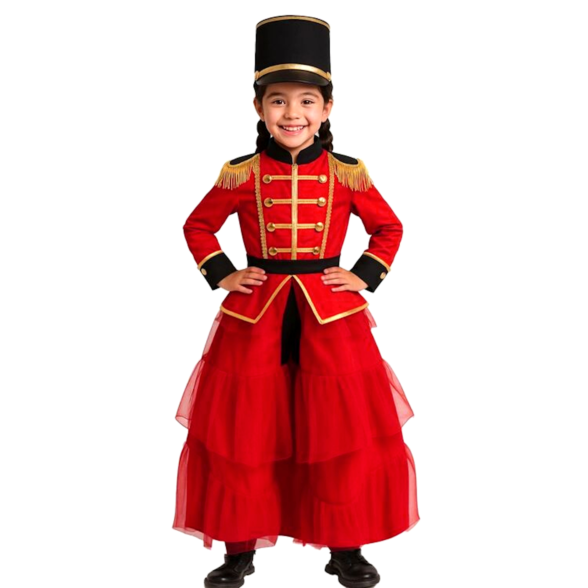 Girls Nutcracker Soldier Costume 
