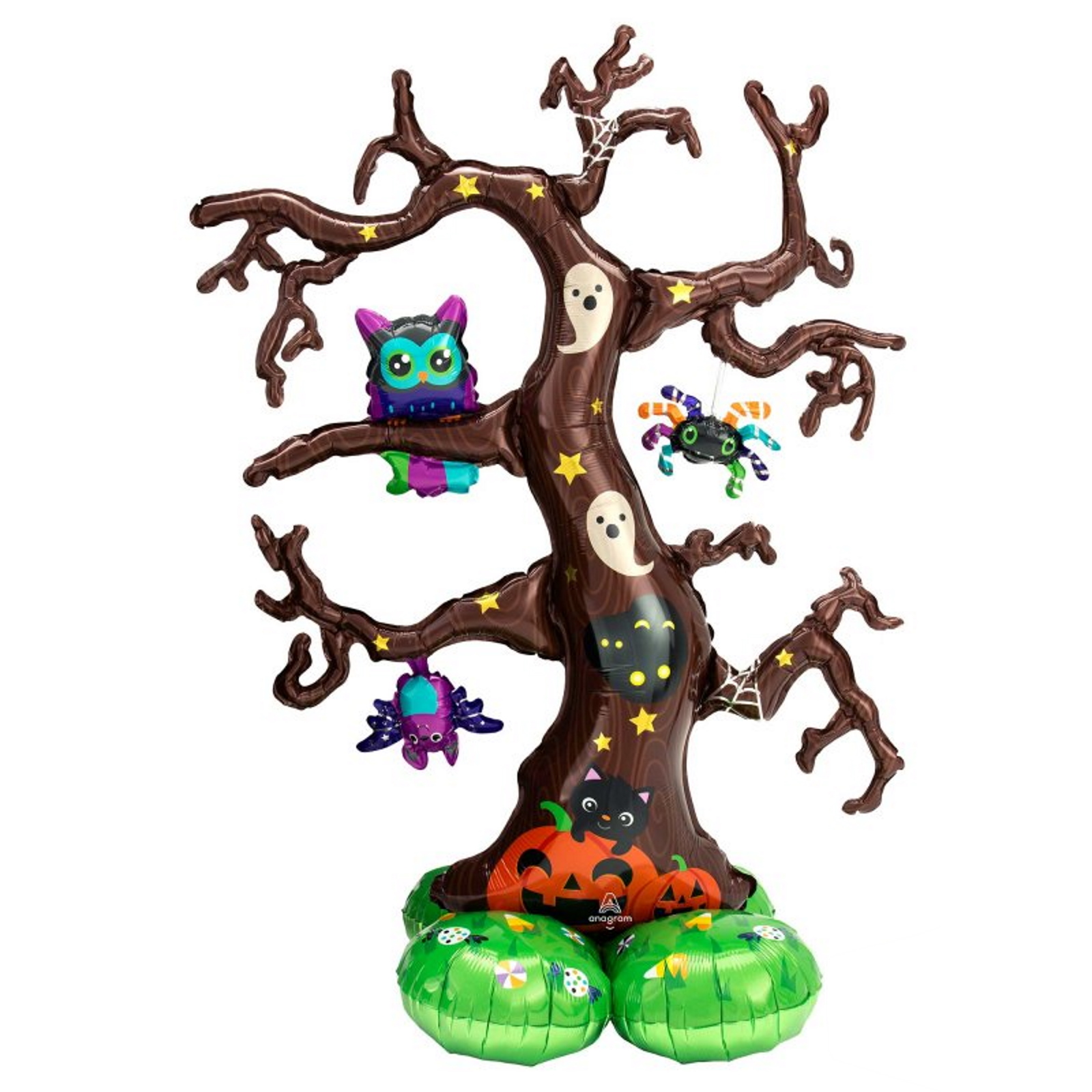 AirLoonz Creepy Halloween Tree Air Fill Foil Balloon 157cm