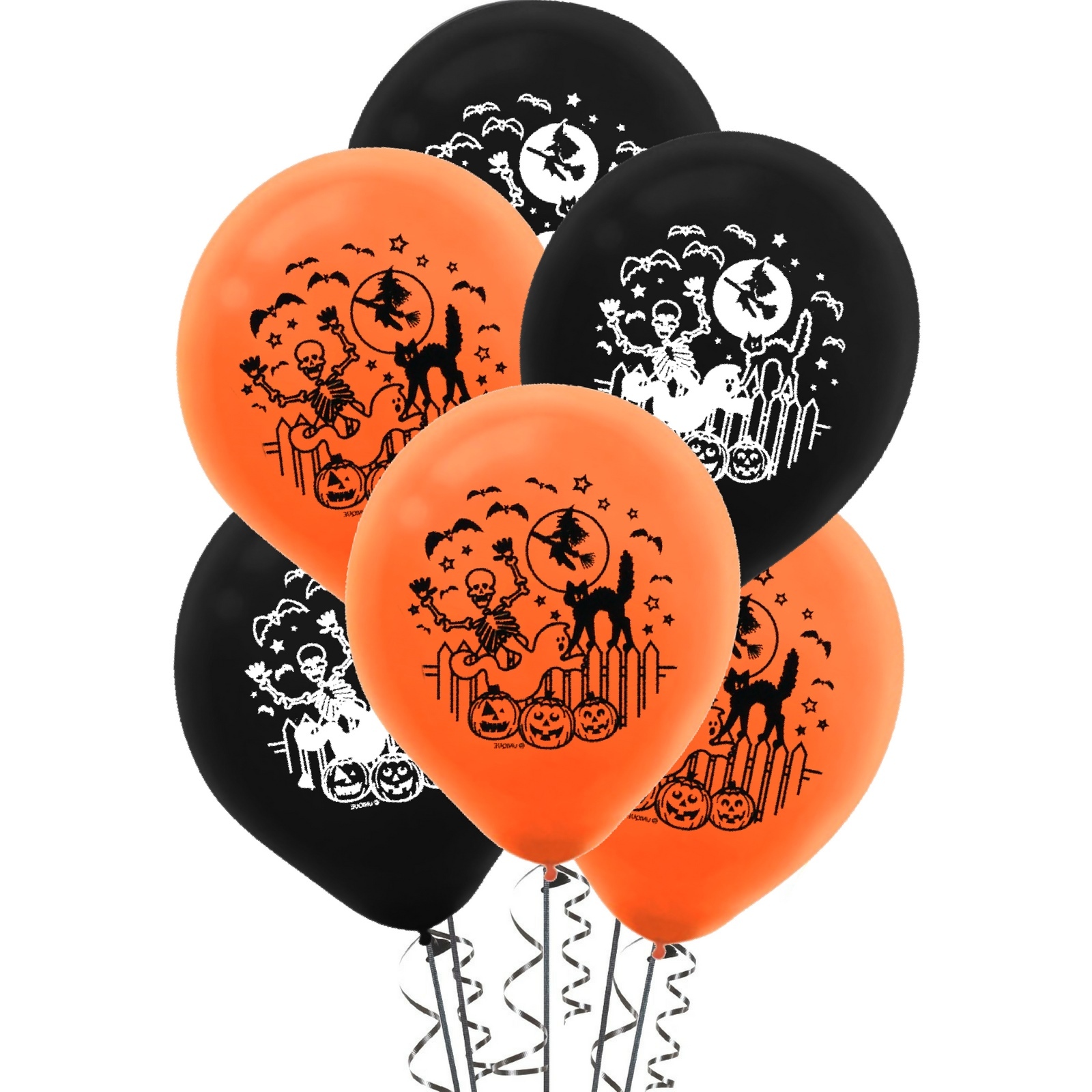 Spooky Halloween Balloons (Pack of 10)