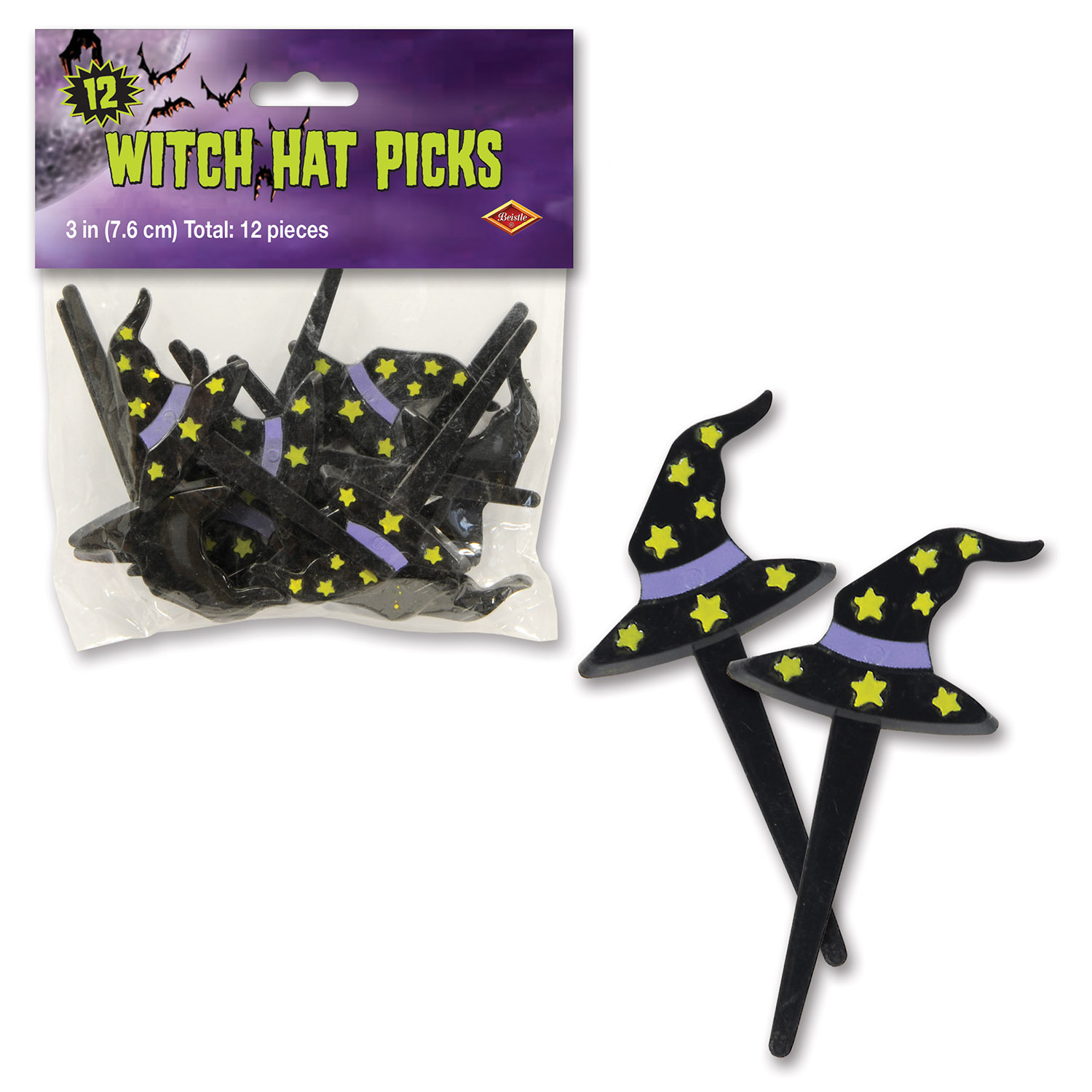 Witch Hat Picks (Pack of 12)
