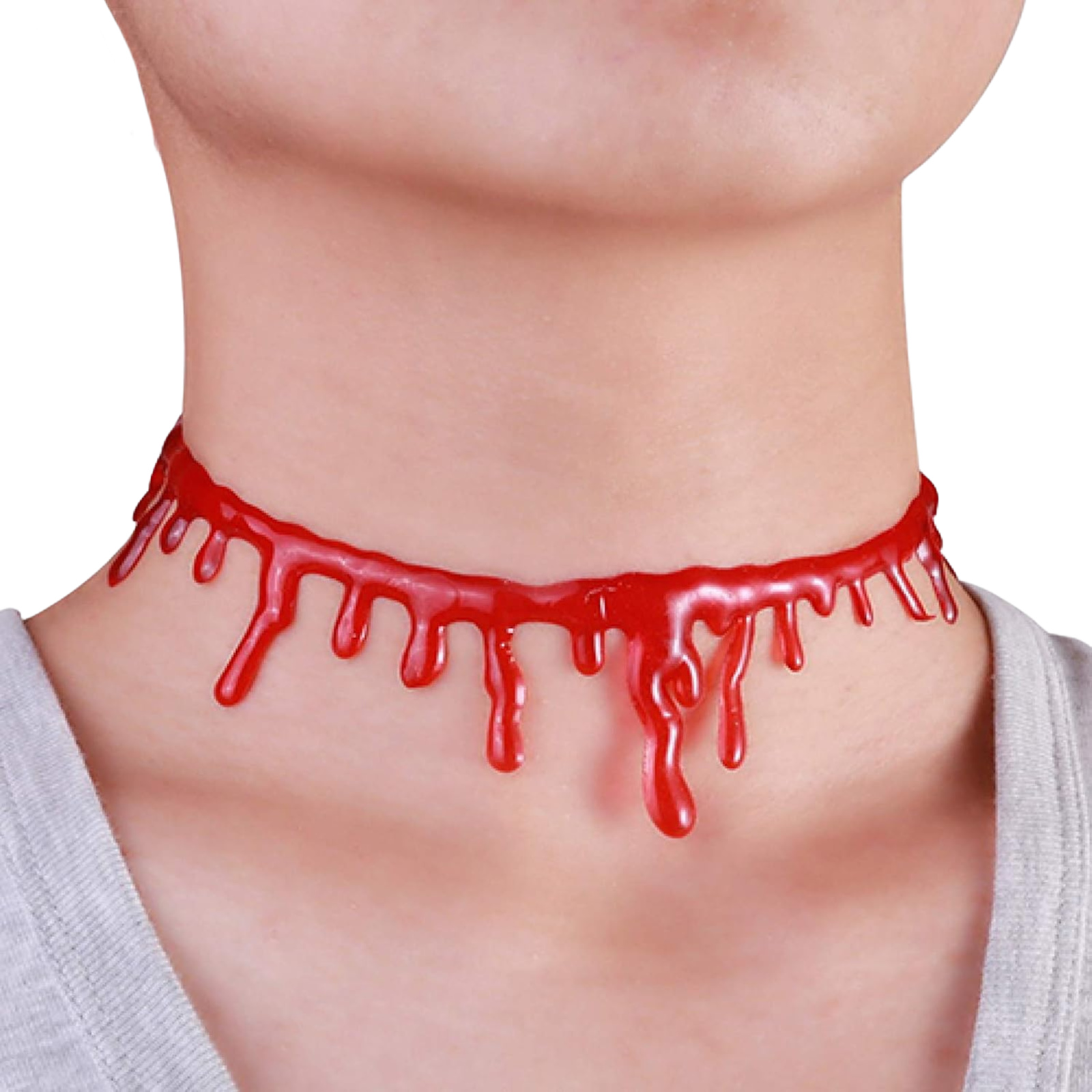 Dripping Blood Choker Necklace