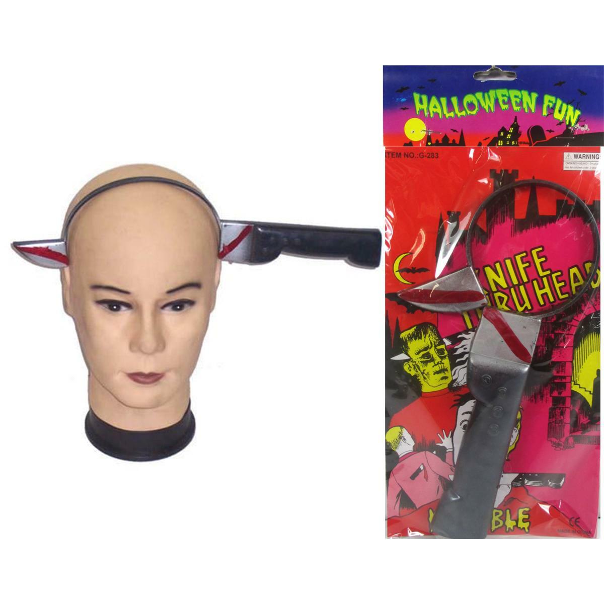 Knife Through Head Prop