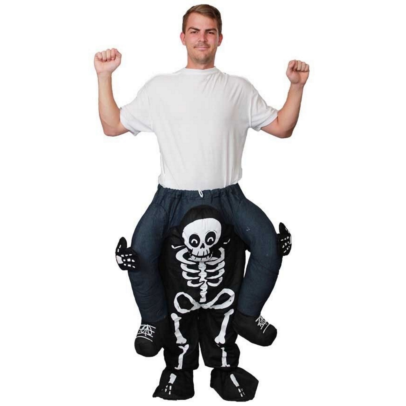 Adult Carry Me Skeleton Costume