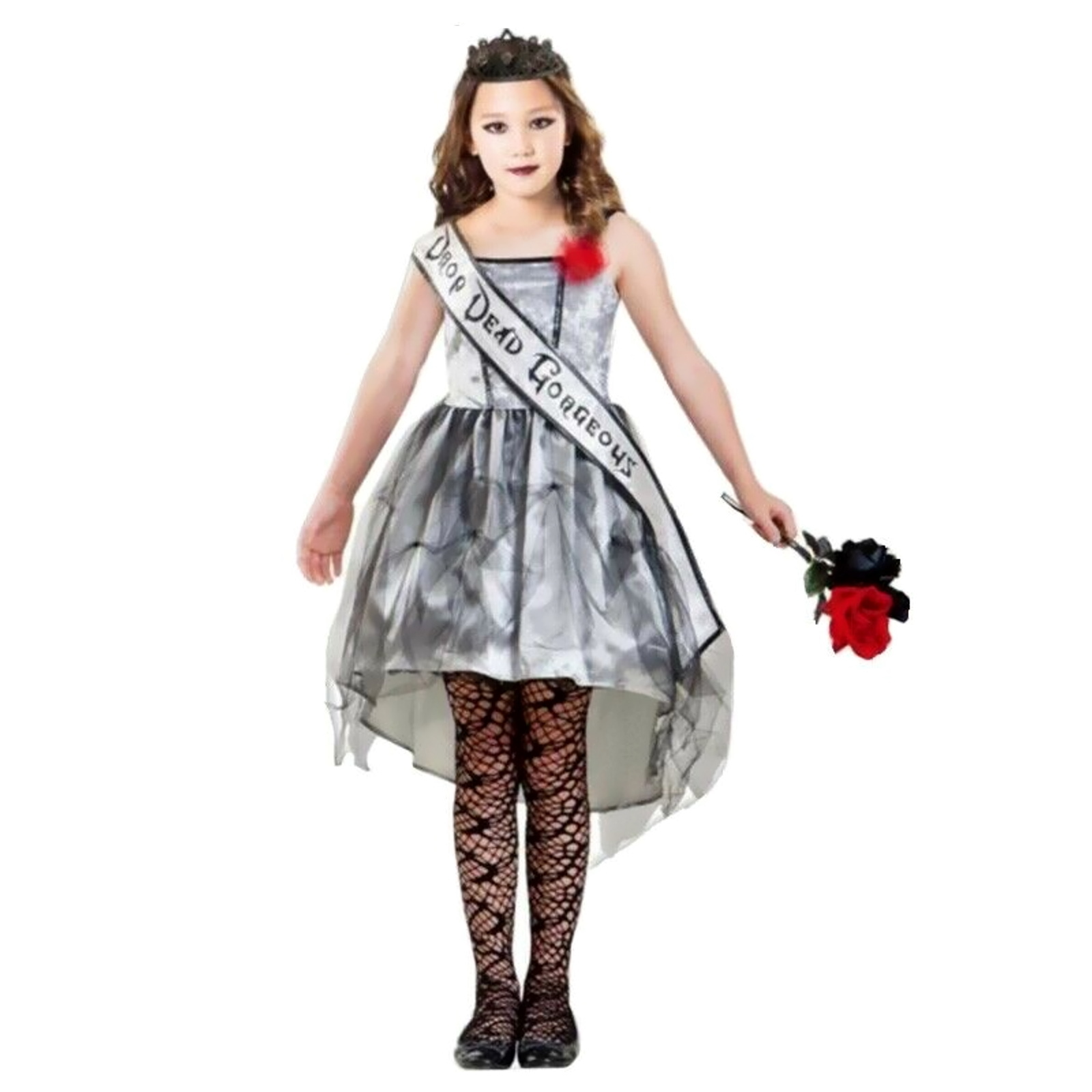 Gothic Beauty Queen Childs Costume 6+ Years