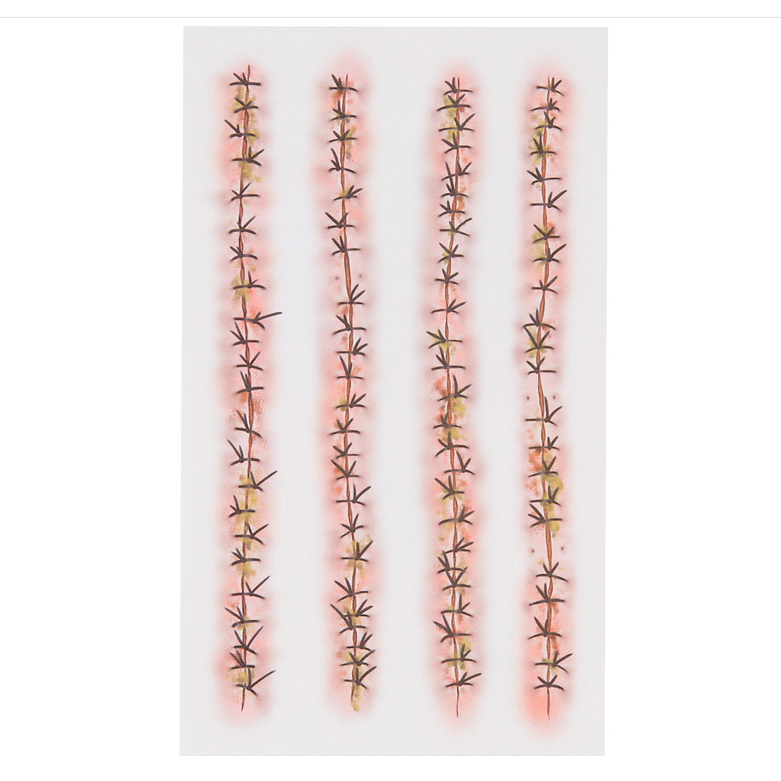 Stitched Wound Tattoos (Pack of 8)