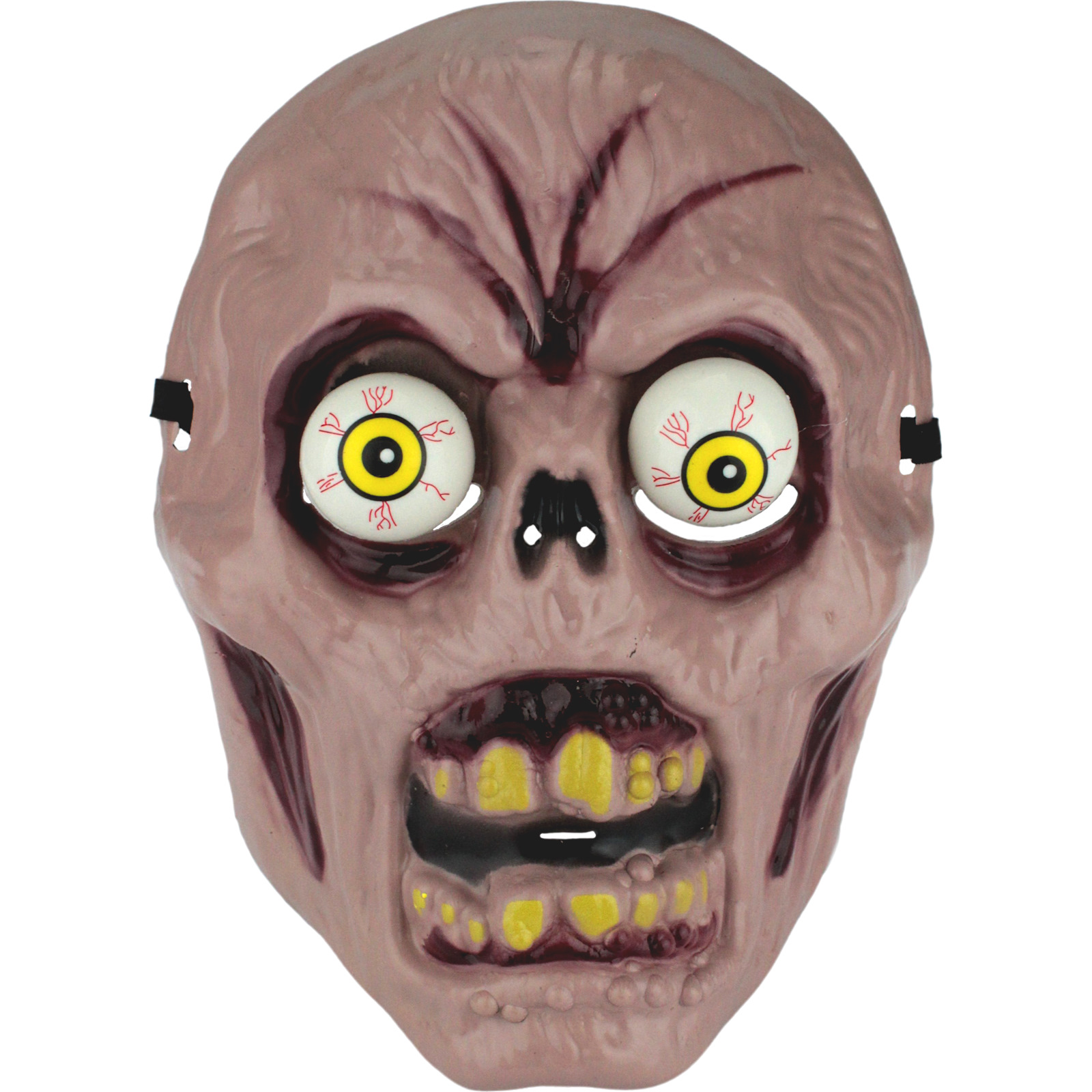 Adult Plastic Popping Eyeball Zombie Mask 