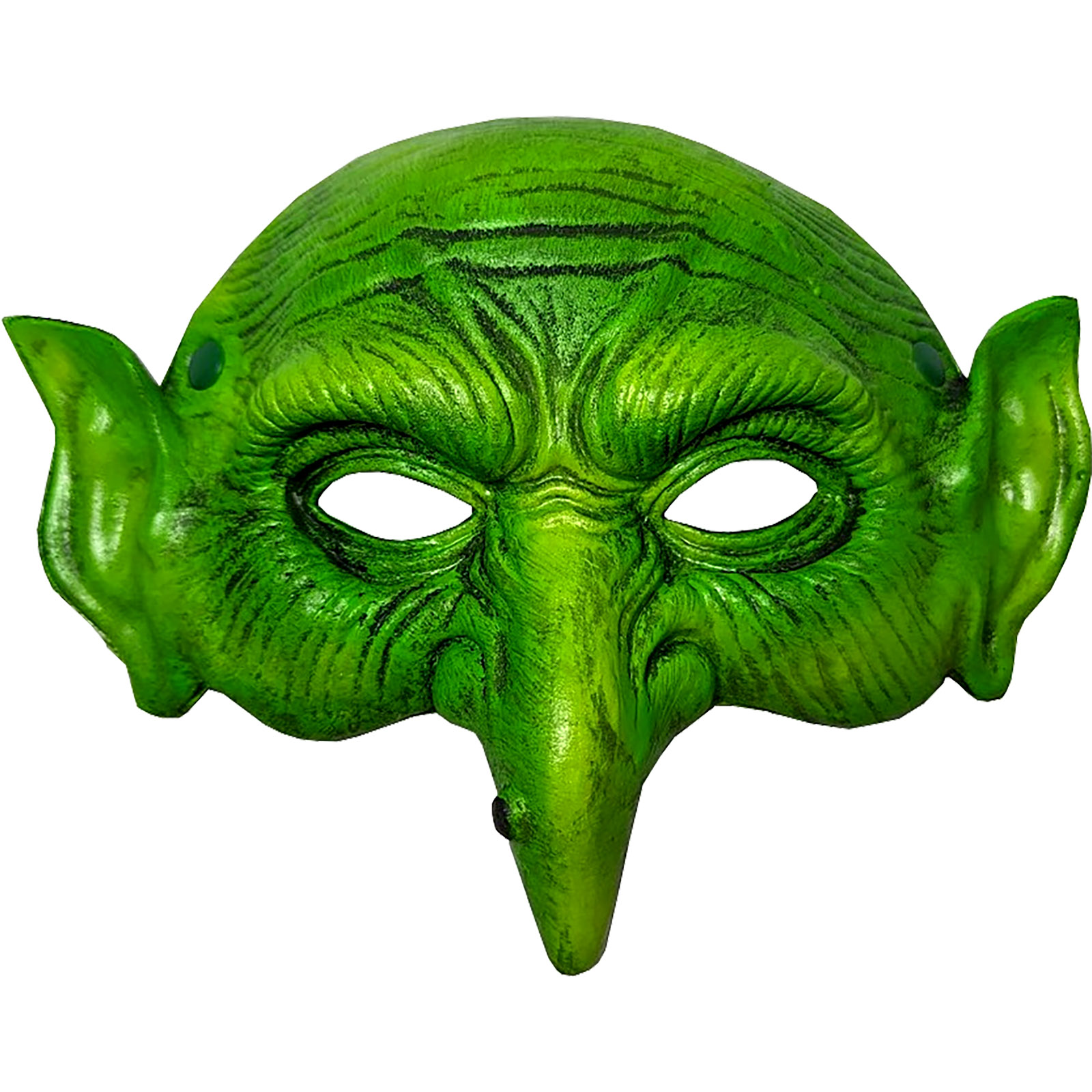 Evil Green Goblin Foam Latex Mask