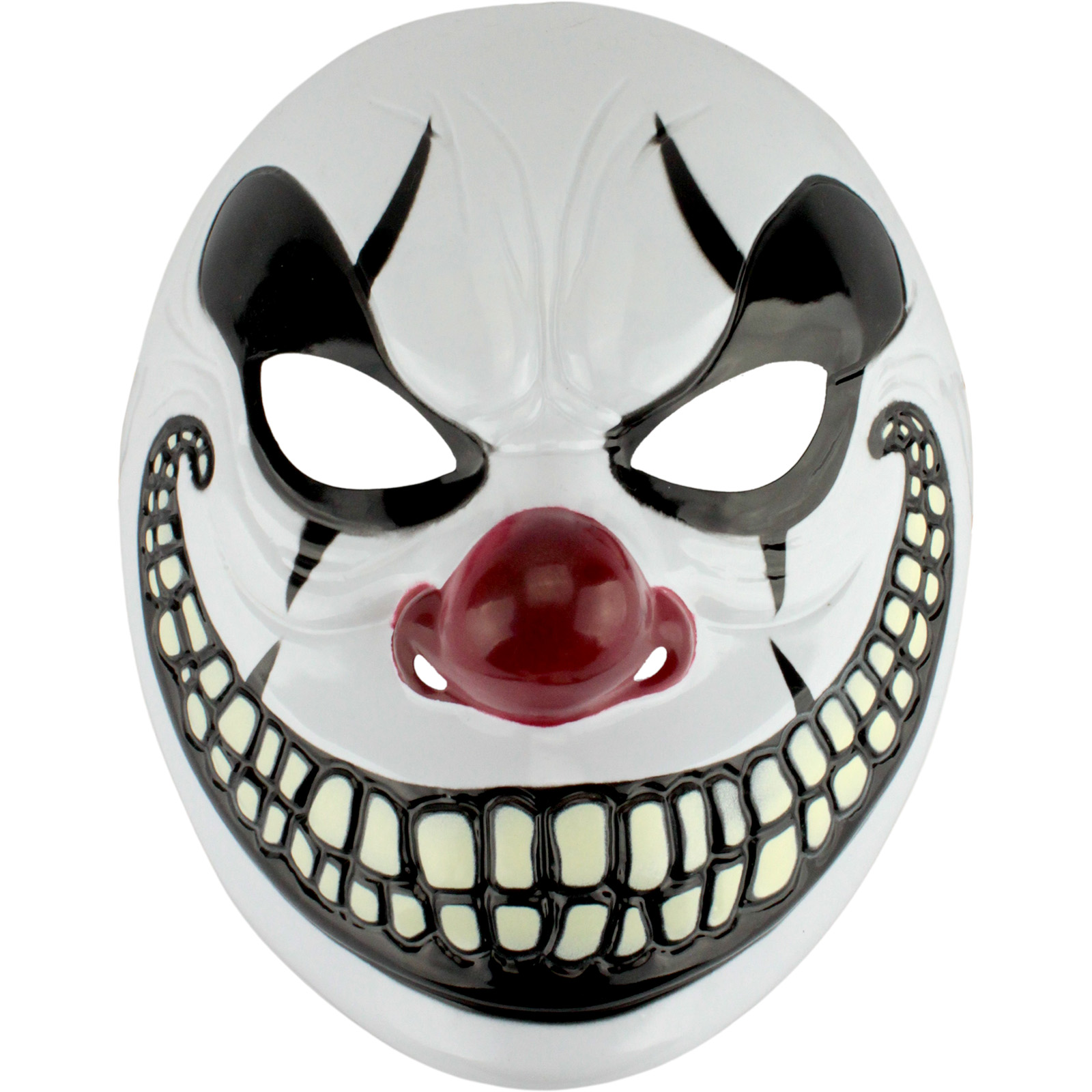 Adult Freak Show Plastic Clown Mask 