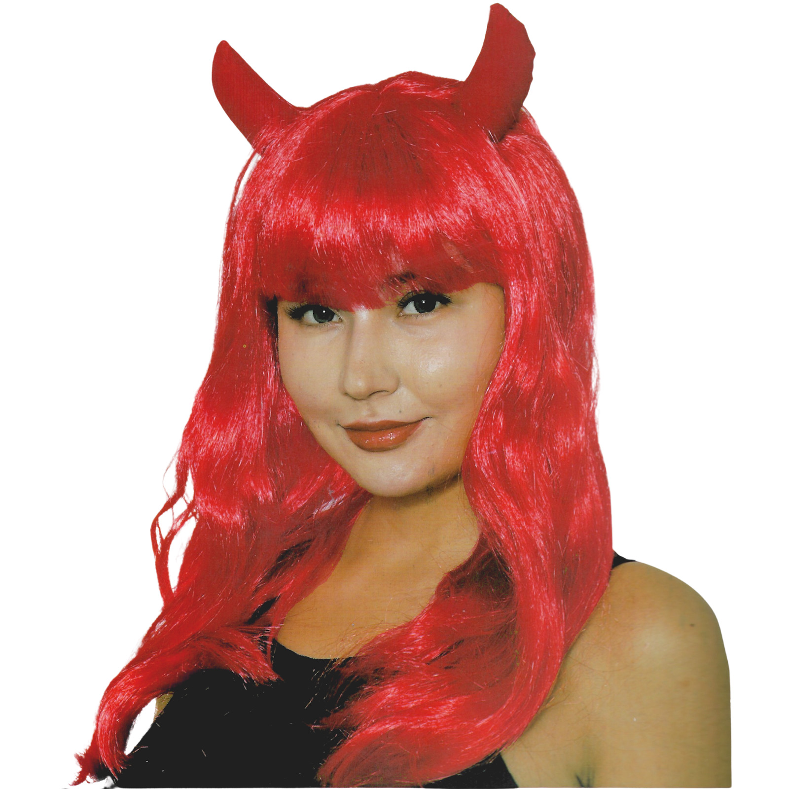 Adult Red Devil Wig 
