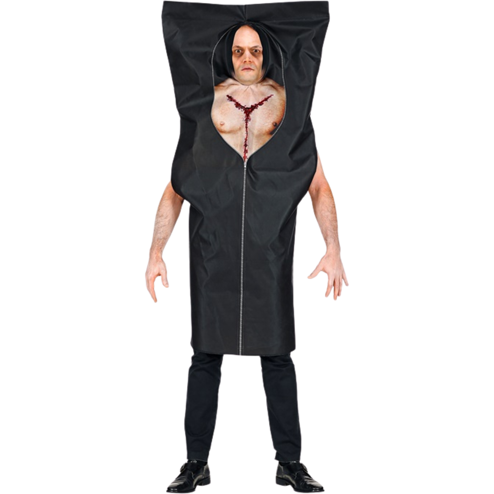 Body Bag Adult Costume One Size L/XL