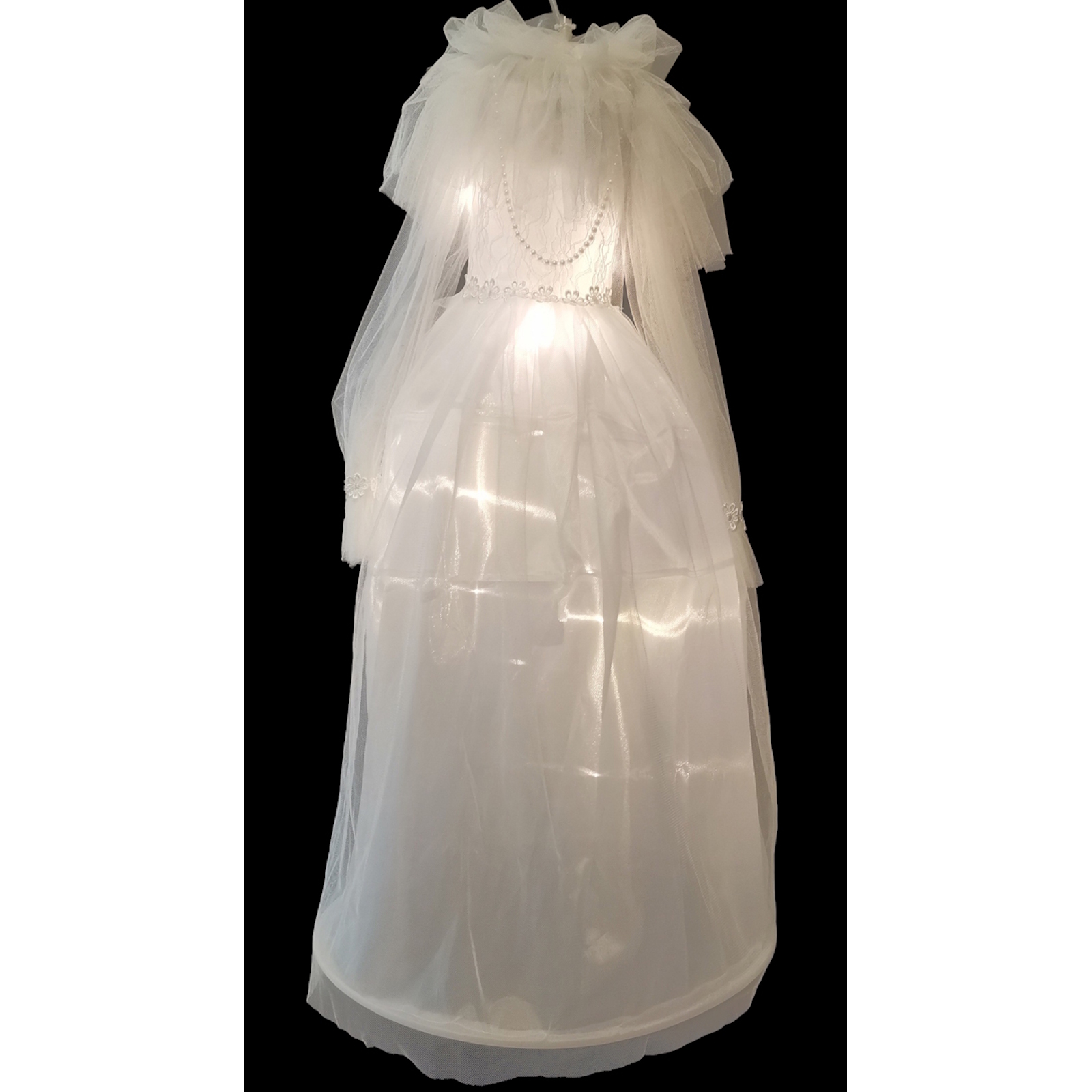Animated Hanging Bride Dress Decoration 1m 